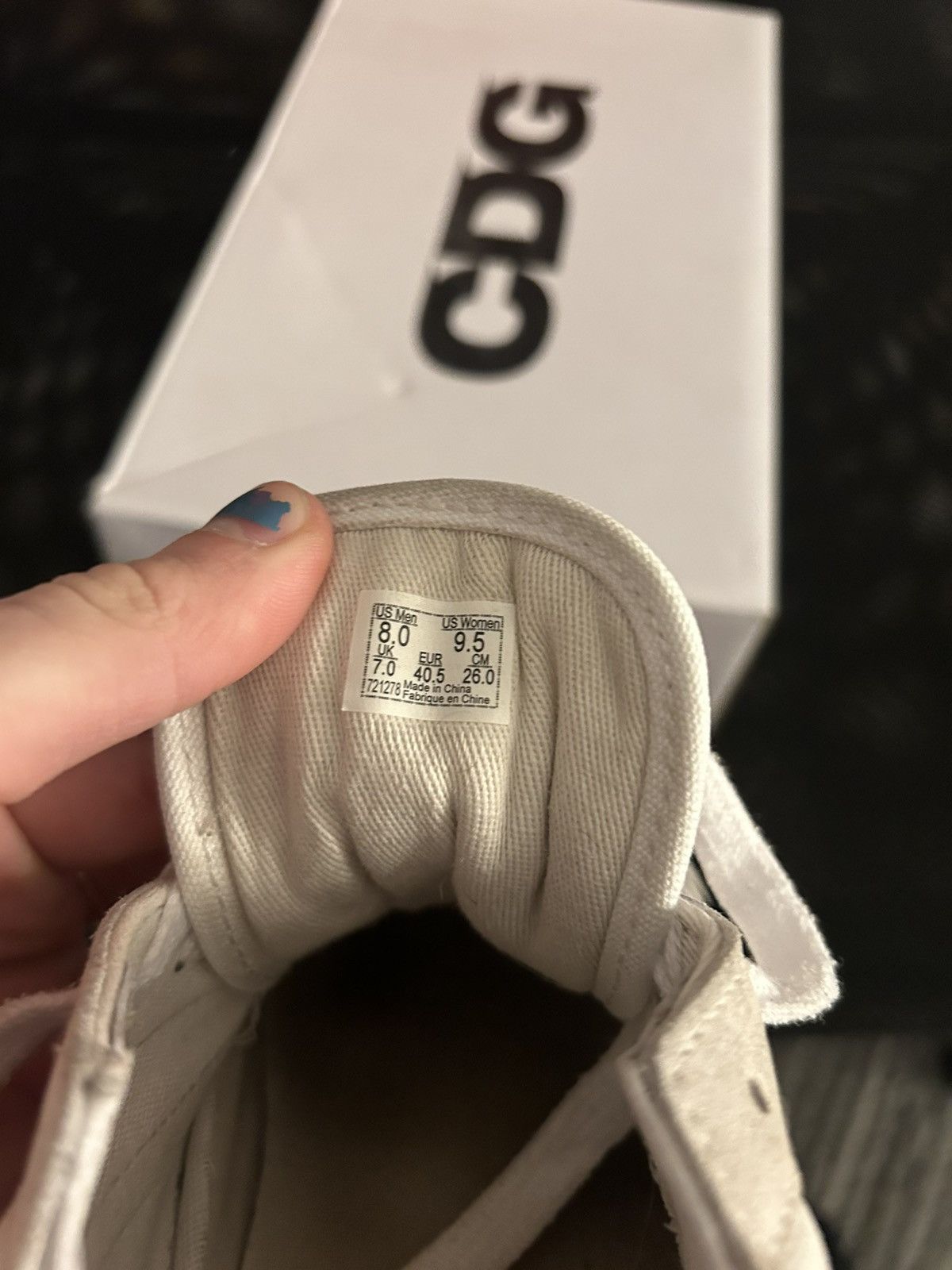 CDG by Comme des Garcons × Comme des Garcons × Vans CDG Vans Old Skool Size US 8 / EU 41 - 8 Thumbnail