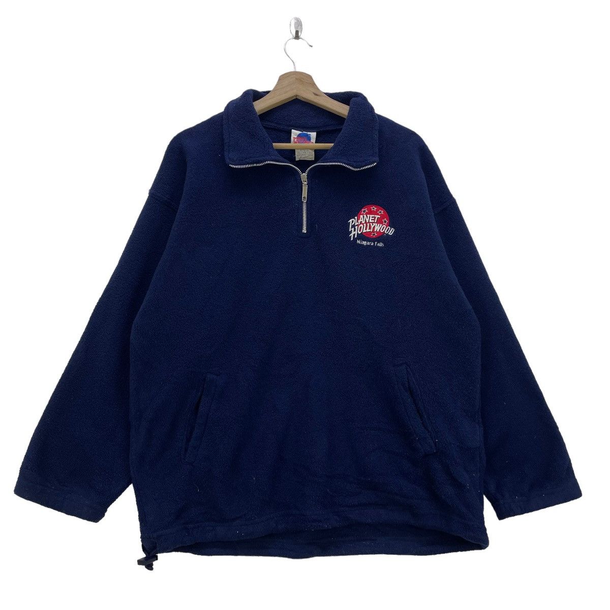 Planet Hollywood 🔥Vintage Planet Hollywood Niagara Falls Fleece Jacket Size US M / EU 48-50 / 2 - 1 Thumbnail