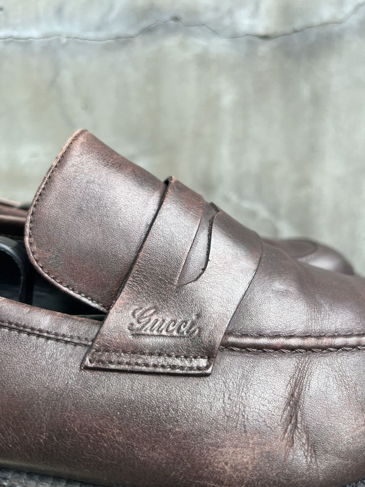Gucci Slip On Penny Loafers Size US 7.5 / EU 40-41 - 11 Thumbnail