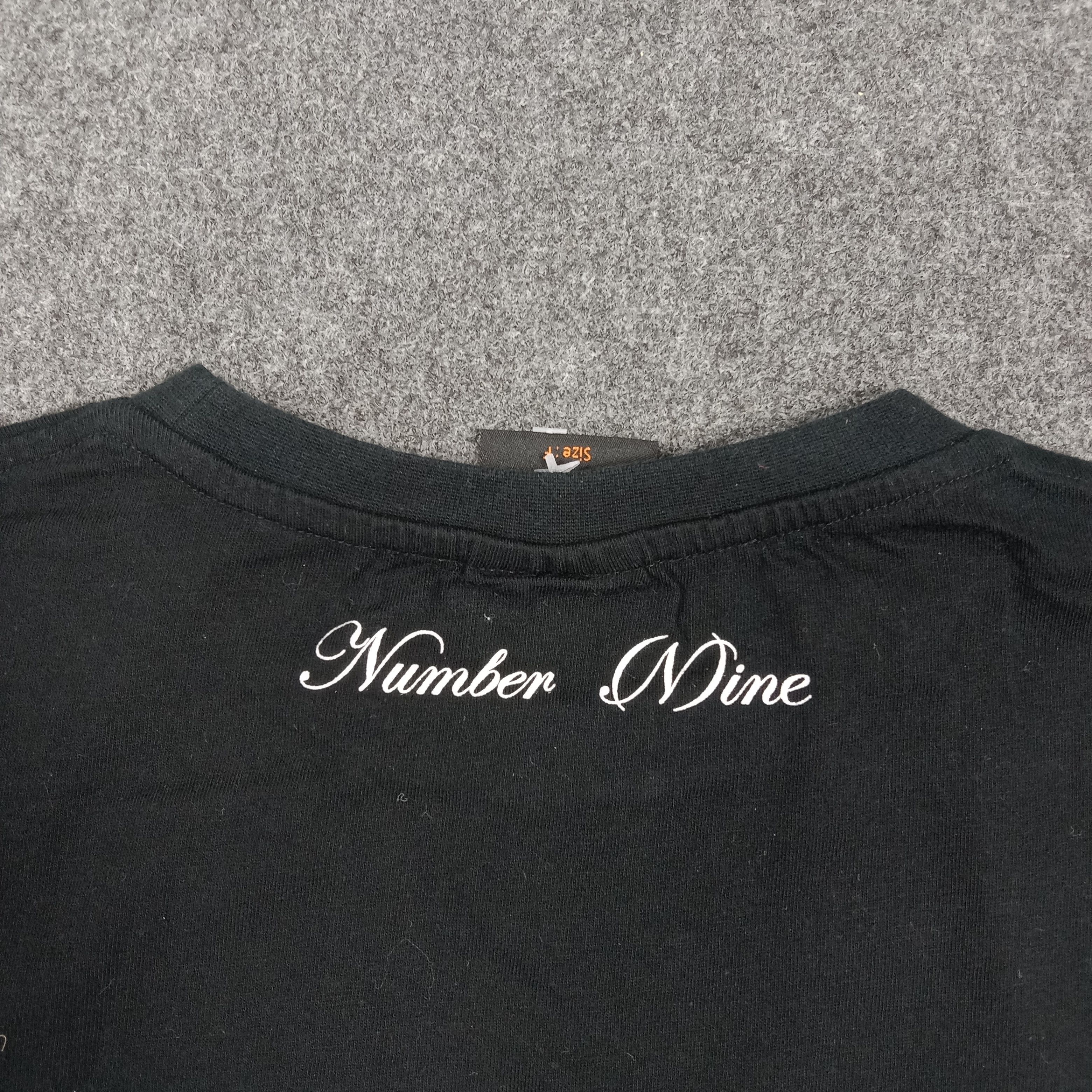 Number (N)ine Marlboro x Number Nine Japanese Logo Tshirt C285N16 Size US M / EU 48-50 / 2 - 5 Thumbnail