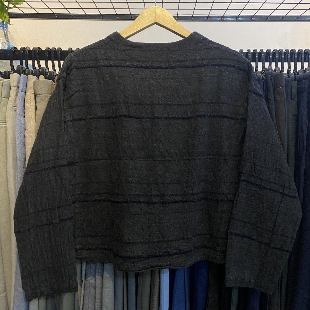 Issey Miyake Plantation by issey miyake cardigan flannel materials Size M / US 6-8 / IT 42-44 - 2 Thumbnail