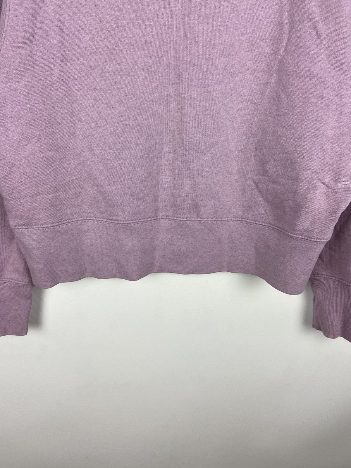 Designer × Sandro SANDRO Printed And Flocked College Sweatshirt Womens Purple Size XS / US 0-2 / IT 36-38 - 20 Thumbnail
