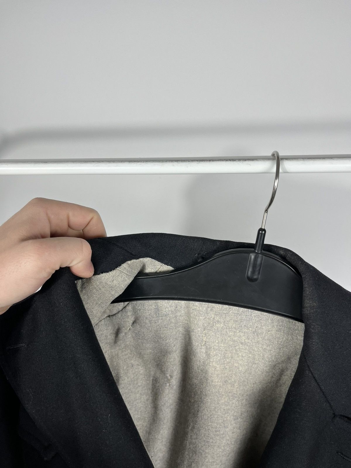 Other Vintage Heavy Wool Jacket Double Breasted Black Size US S / EU 44-46 / 1 - 12 Thumbnail