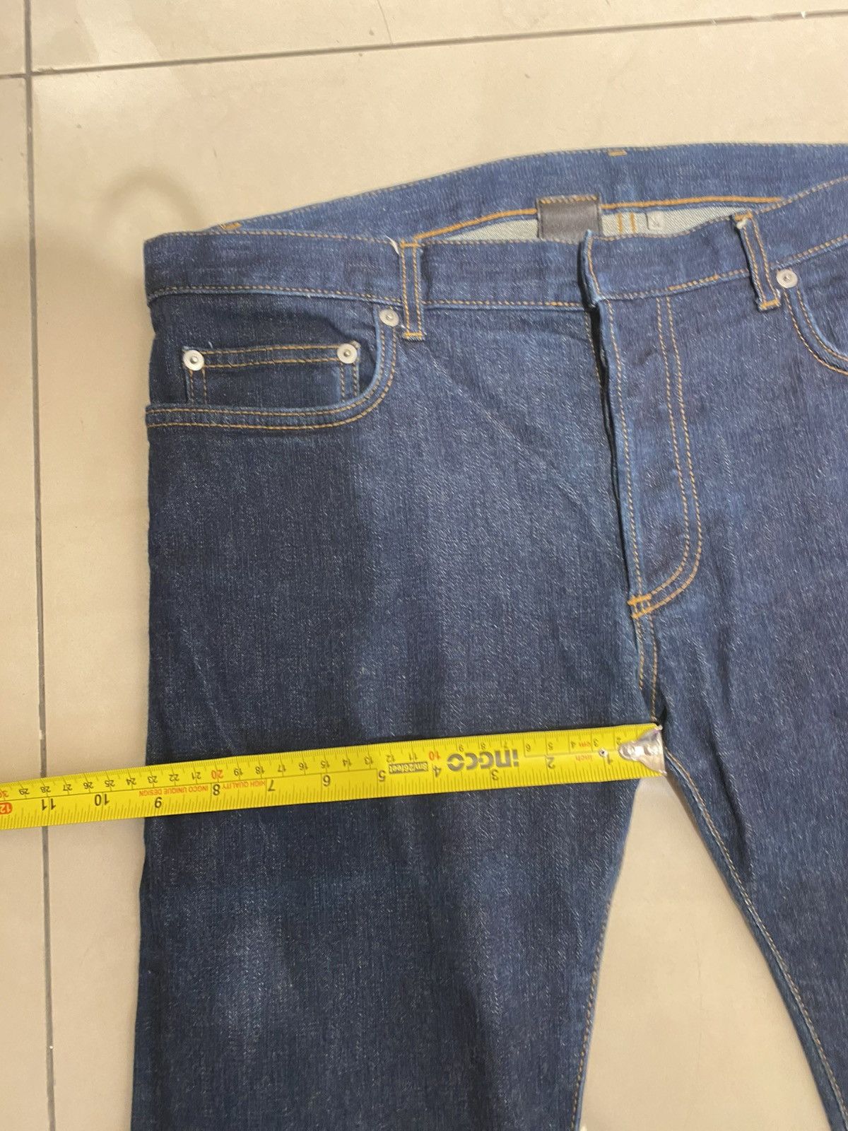 Dior Dior Homme Blue Denim Jeans Size34 Size US 34 / EU 50 - 8 Thumbnail