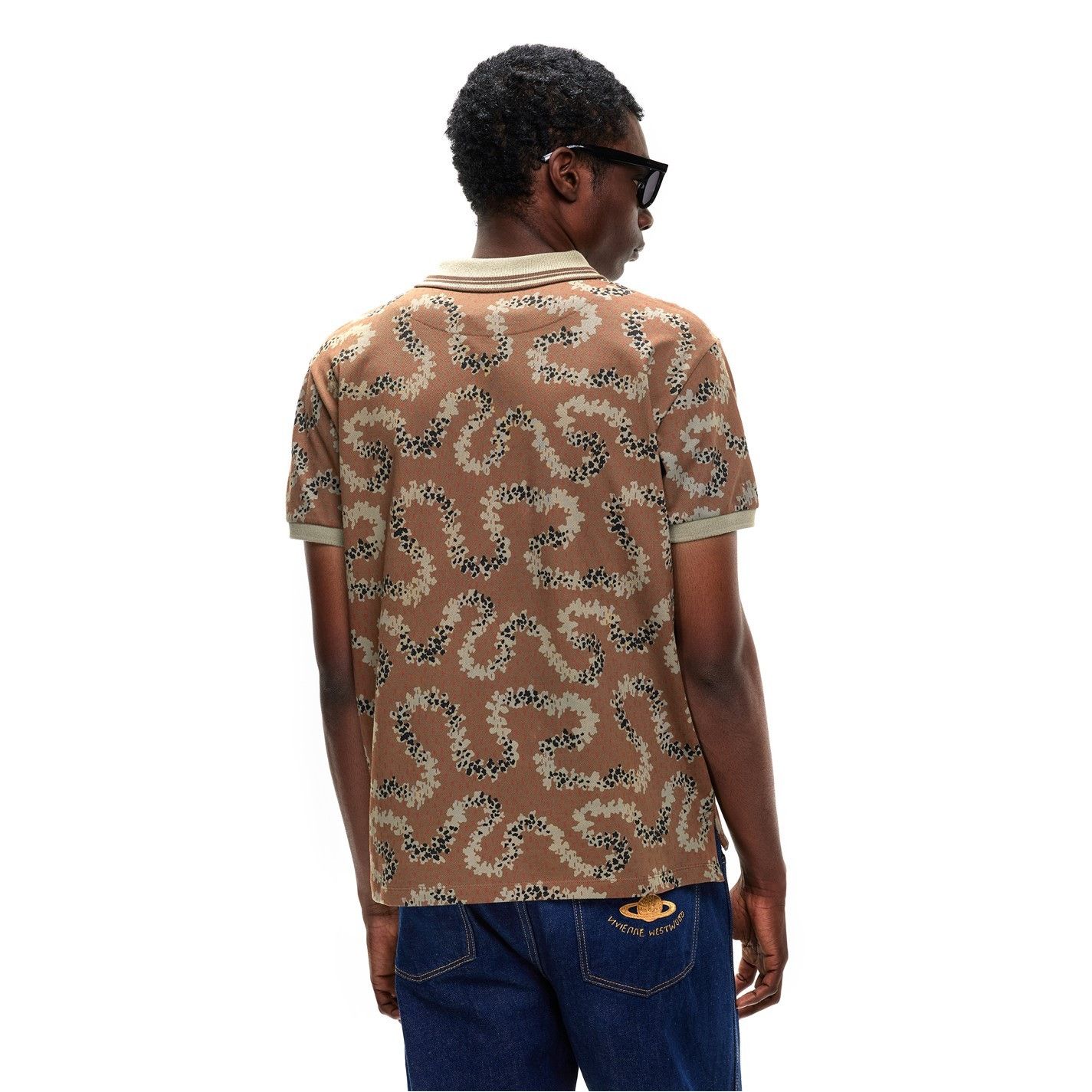 Vivienne Westwood o1g2r1mq0526 Viv Trail Short Sleeve Polo Shirt in Multicolor Size US S / EU 44-46 / 1 - 4 Thumbnail