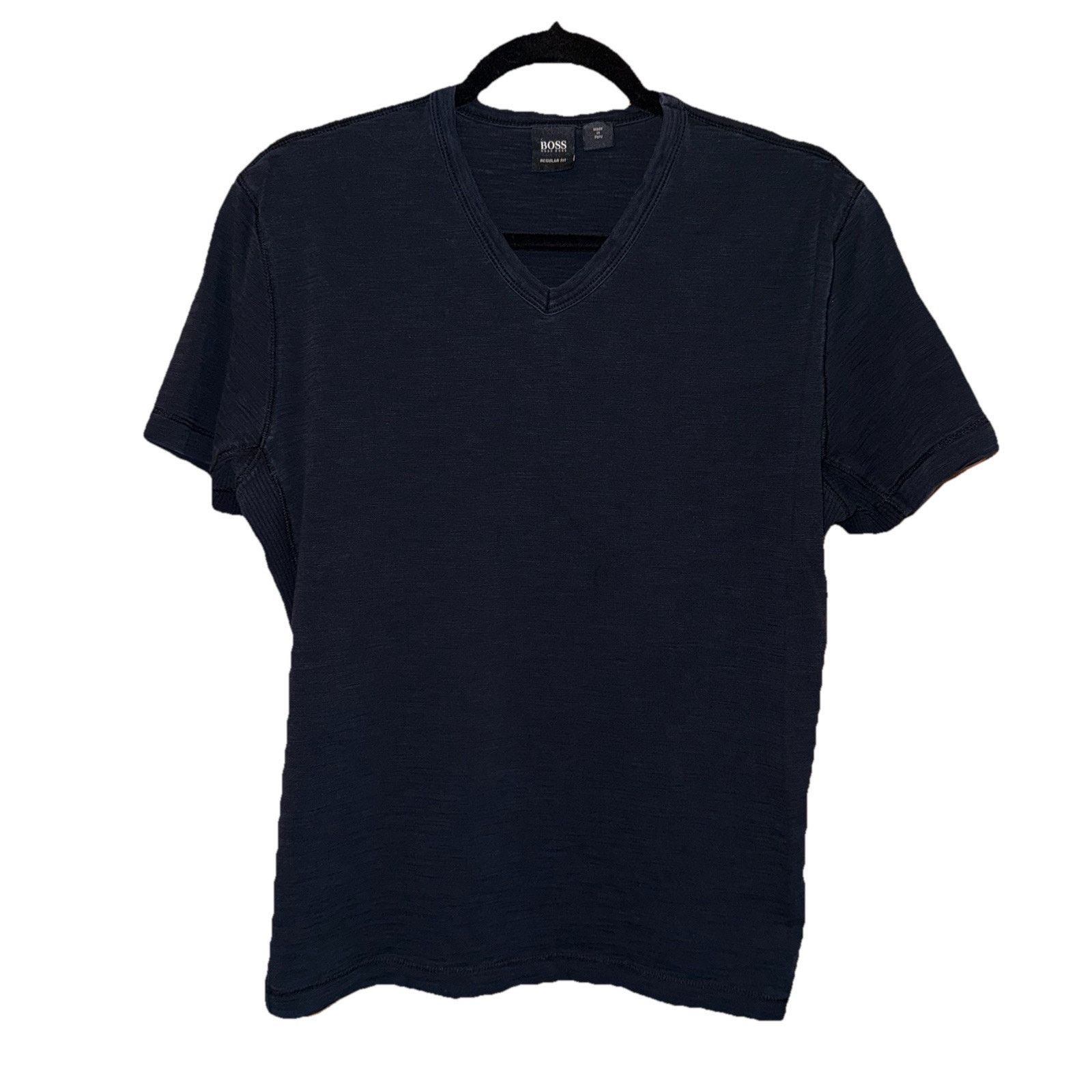 Hugo Boss Hugo Boss Black Regular Fit Size Large T-Shirt Size US L / EU 52-54 / 3 - 1 Thumbnail
