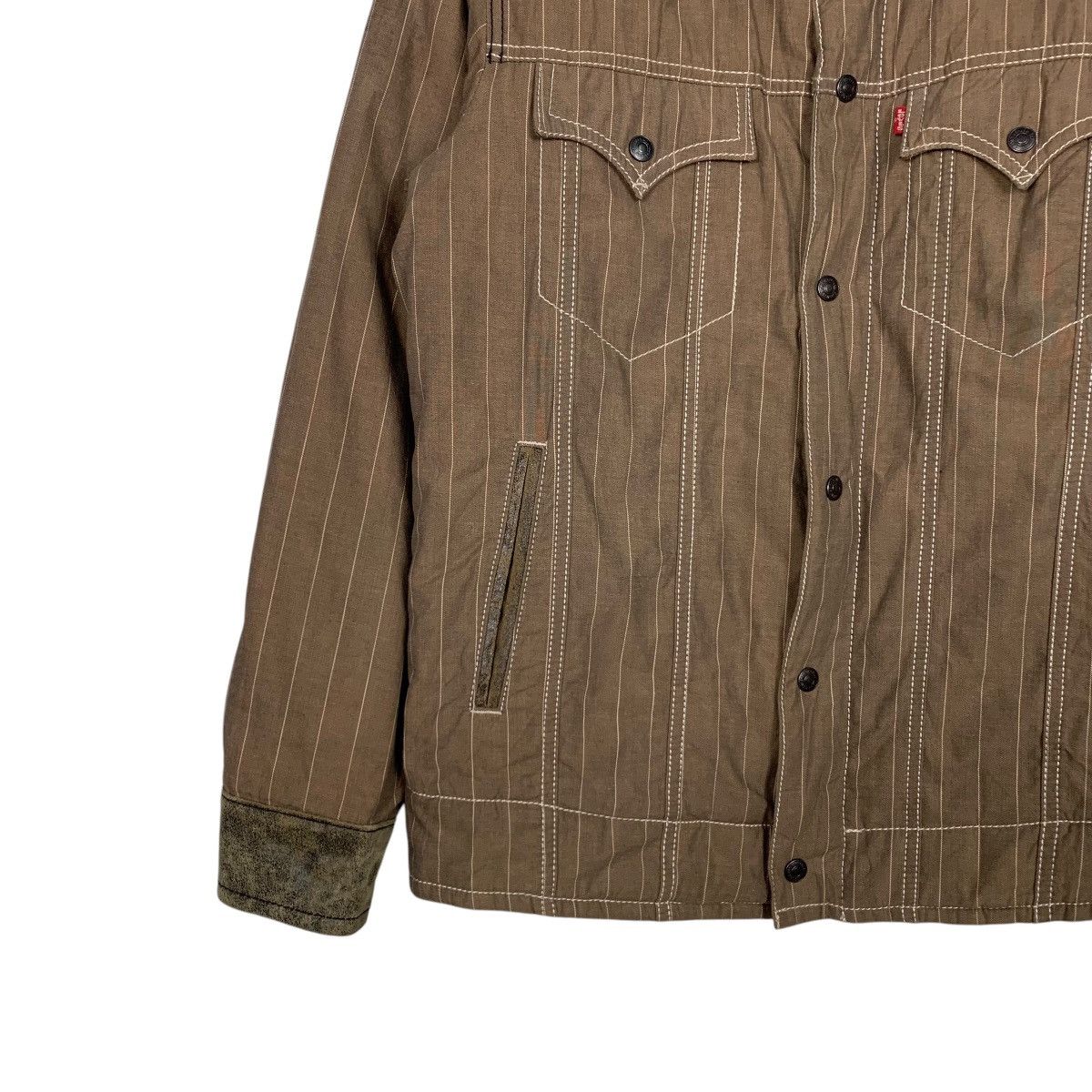Levi's LEVIS REDLOOP 4 Pocket Striped Western Jacket #2517-C114 Size US L / EU 52-54 / 3 - 3 Thumbnail
