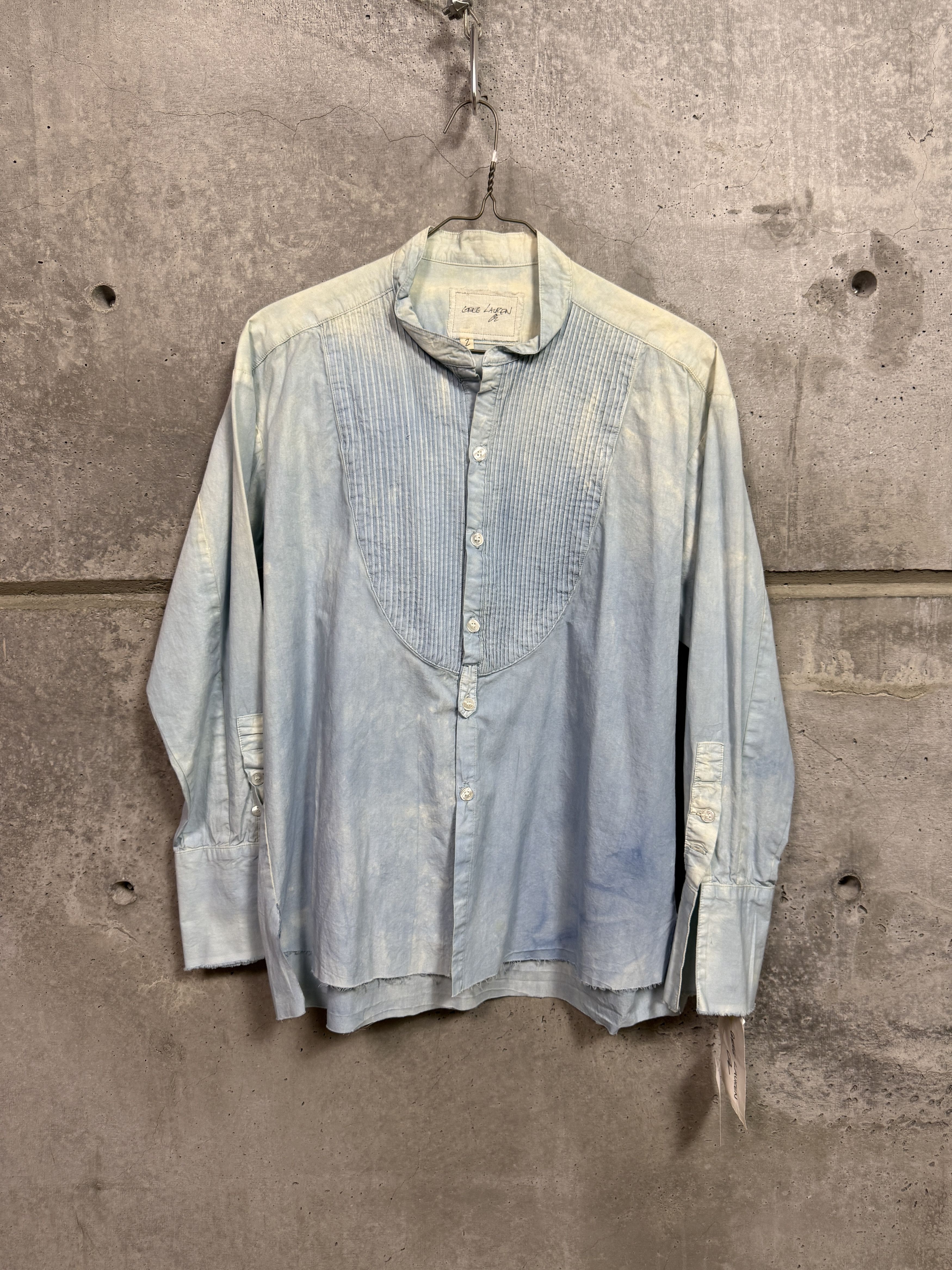 Greg Lauren Greg Lauren Indigo Tux Studio Shirt Size US M / EU 48-50 / 2 - 1 Thumbnail