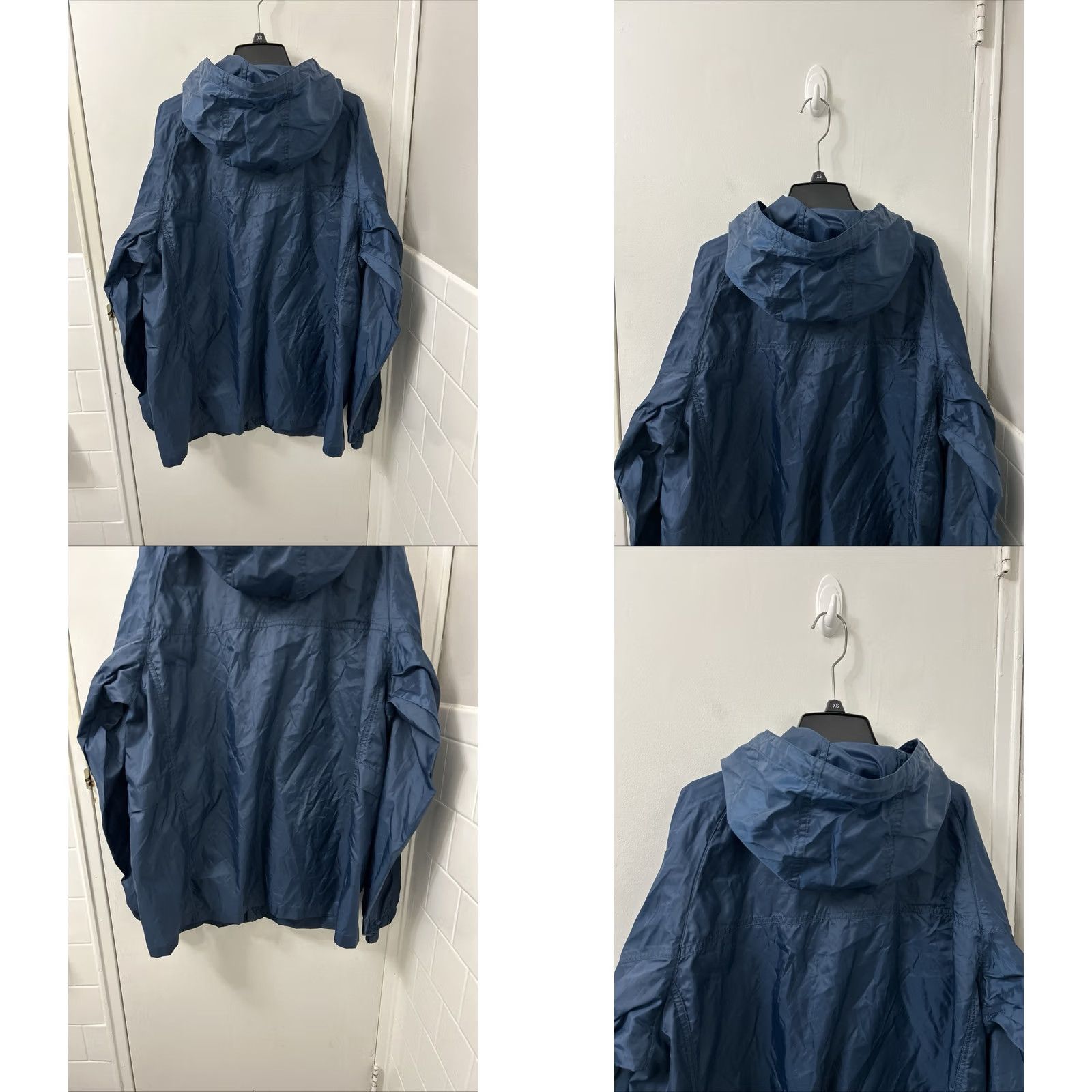 Eddie Bauer Eddie Bauer Rain Jacket Mens L Blue Lightweight Full Zip YKK Pockets Hooded Size US L / EU 52-54 / 3 - 8 Thumbnail