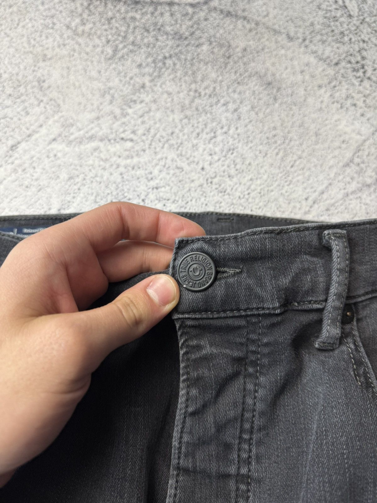Japanese Brand Vintage True Religion Black Jeans Chief Keef Awant Garde Size US 36 / EU 52 - 19 Thumbnail
