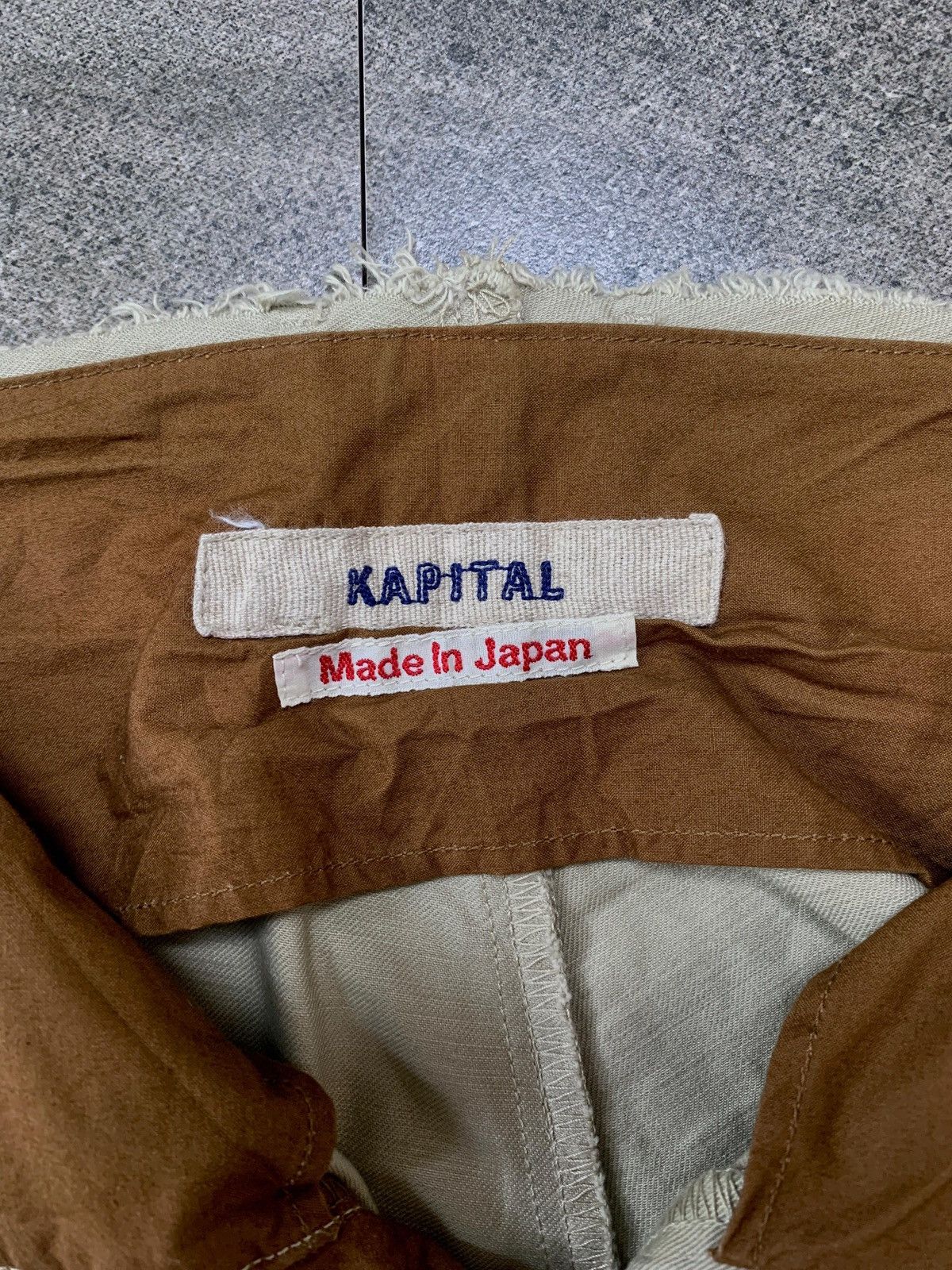Kapital FREE IMPORT TAX Raw Cut Flared Slim Pants Size US 29 - 14 Thumbnail