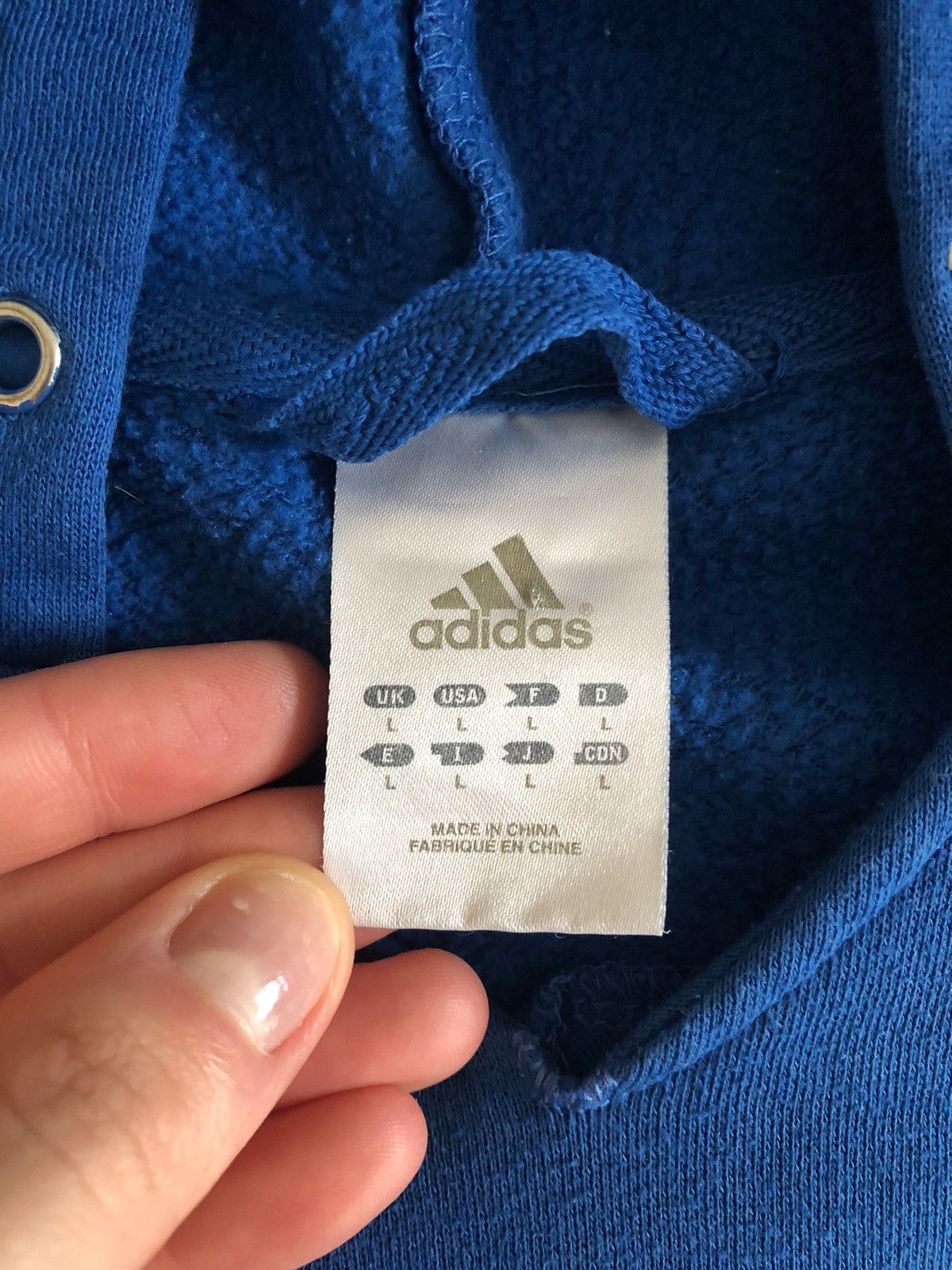 Vintage VINTAGE LIONEL MESSI ADIDAS SOCCER FOOTBALL HOODIE Size US L / EU 52-54 / 3 - 4 Thumbnail