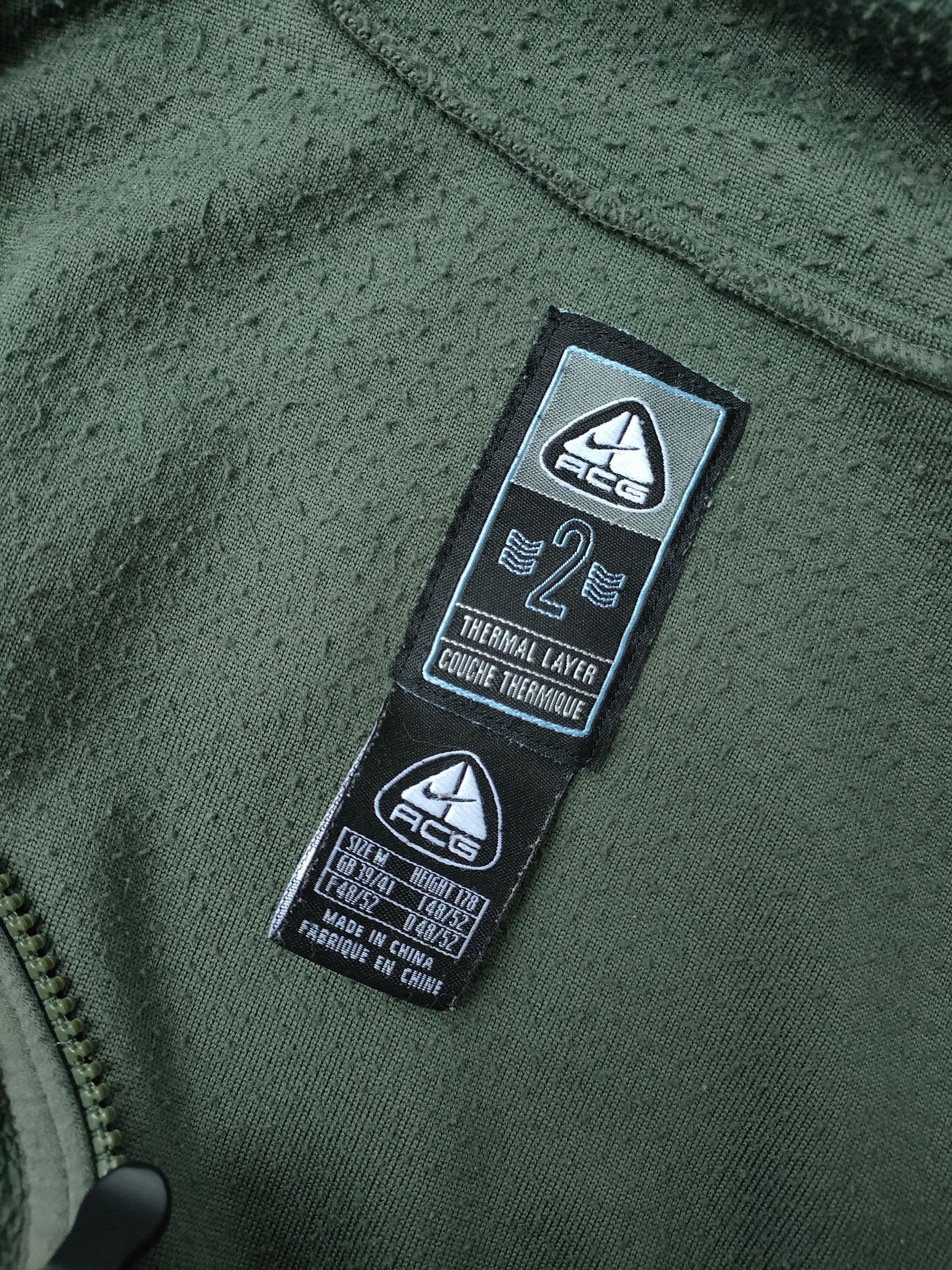 Nike Nike ACG Zip Up Fleece Hoodie Jacket Size US M / EU 48-50 / 2 - 7 Thumbnail
