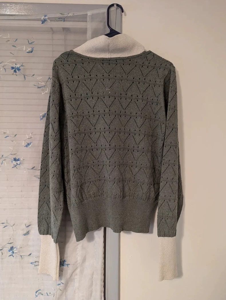 Kiko Kostadinov Kiko Kostadinov24SS Brecht Drape Neck Jumper Sweater 2504-N Size US S / EU 44-46 / 1 - 2 Thumbnail