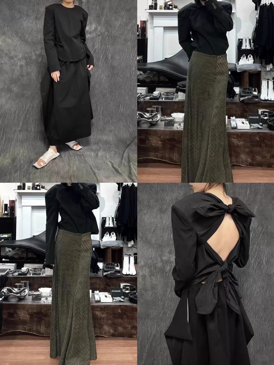 Uma Wang uma wang bow backless top new with tags M Size M / US 6-8 / IT 42-44 - 3 Thumbnail