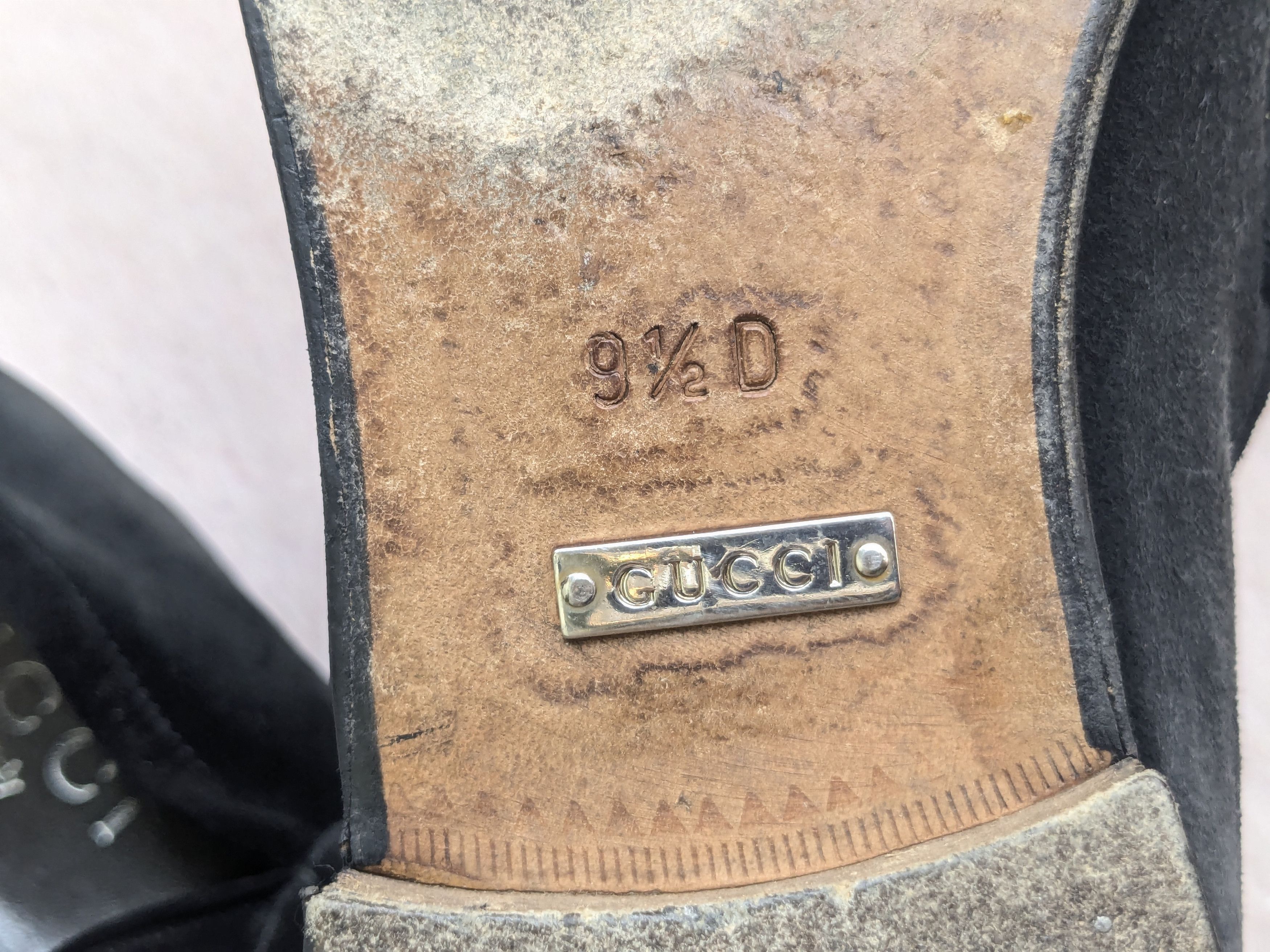 Gucci × Tom Ford × Vintage Gucci Horsebit Loafers Black Leather Size 9.5 Italy Slip On Size US 9.5 / EU 42-43 - 15 Thumbnail