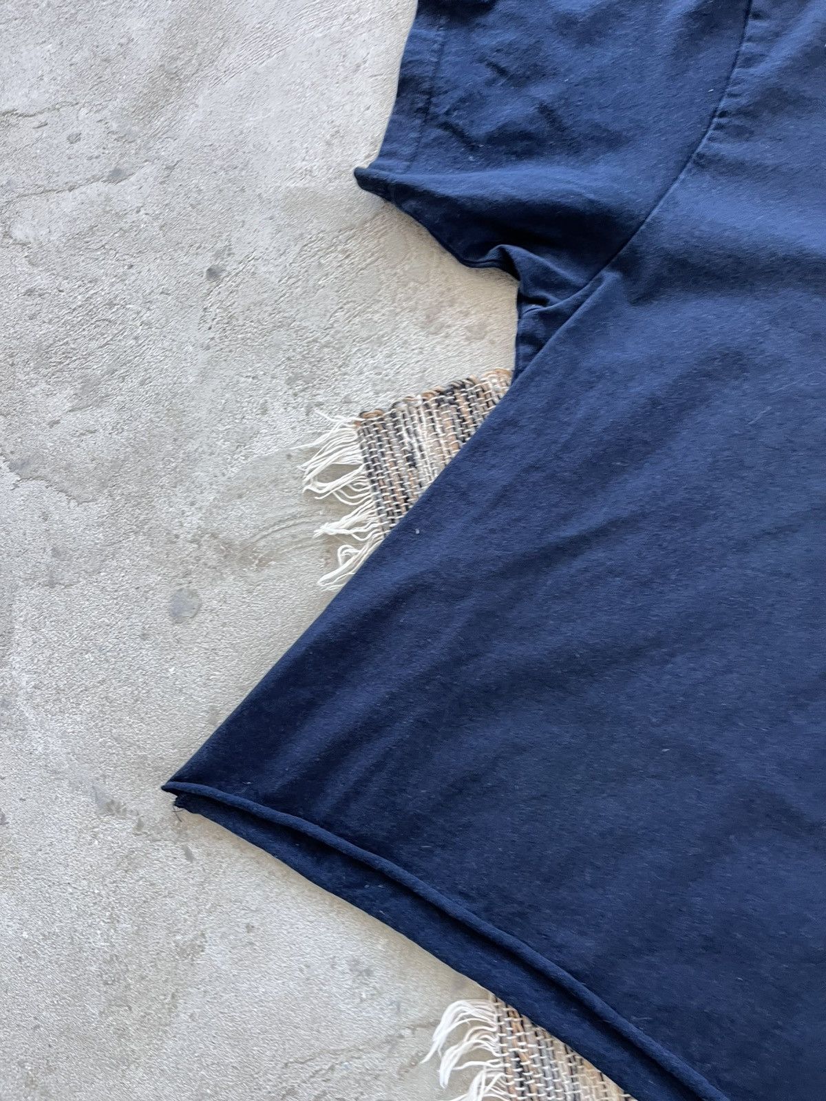 Carhartt Vintage Carhartt Cropped TShirt Navy Y2K Workwear Avantgarde Size M / US 6-8 / IT 42-44 - 5 Thumbnail