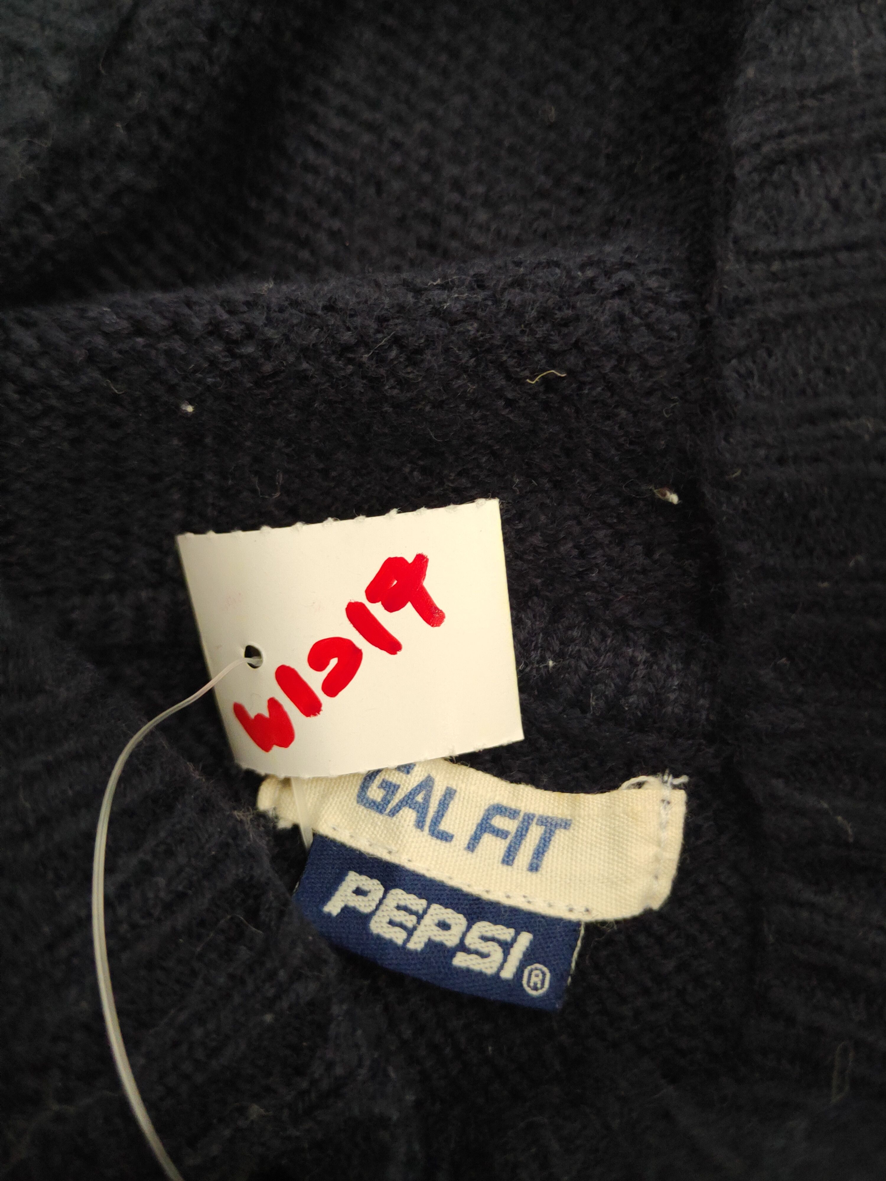 Pepsi Pepsi cola X Gal Fit Navy Knitwear Hoodie Sweatshirts #W1217 Size M / US 6-8 / IT 42-44 - 14 Thumbnail