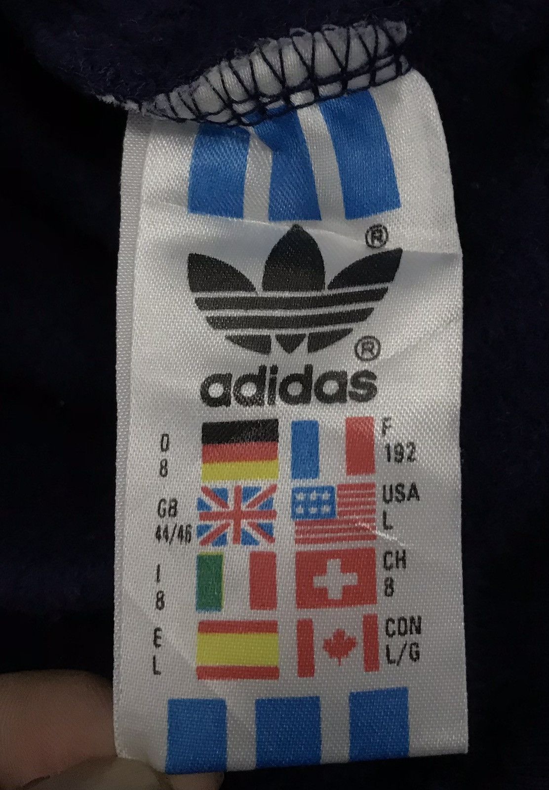 Adidas × Vintage Vintage Adidas Sweatshirt Size US L / EU 52-54 / 3 - 9 Thumbnail