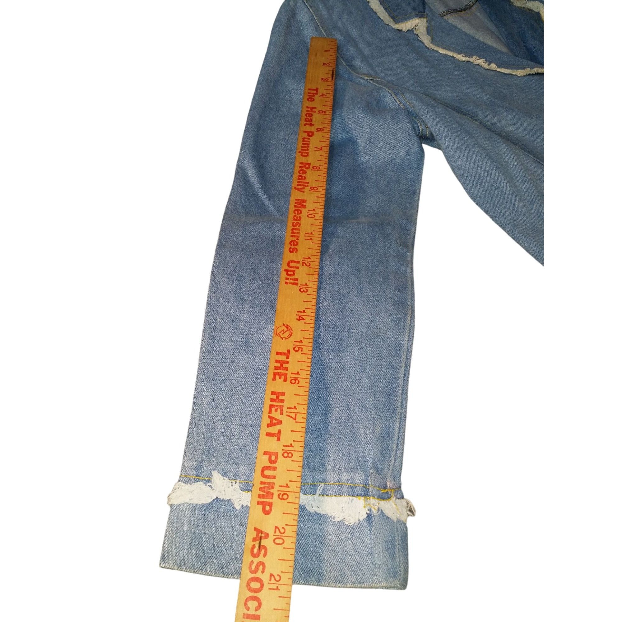 Other Vintage Maria Gabrielle New York Denim Jacket Women Sz 8 Fra Size M / US 6-8 / IT 42-44 - 6 Thumbnail