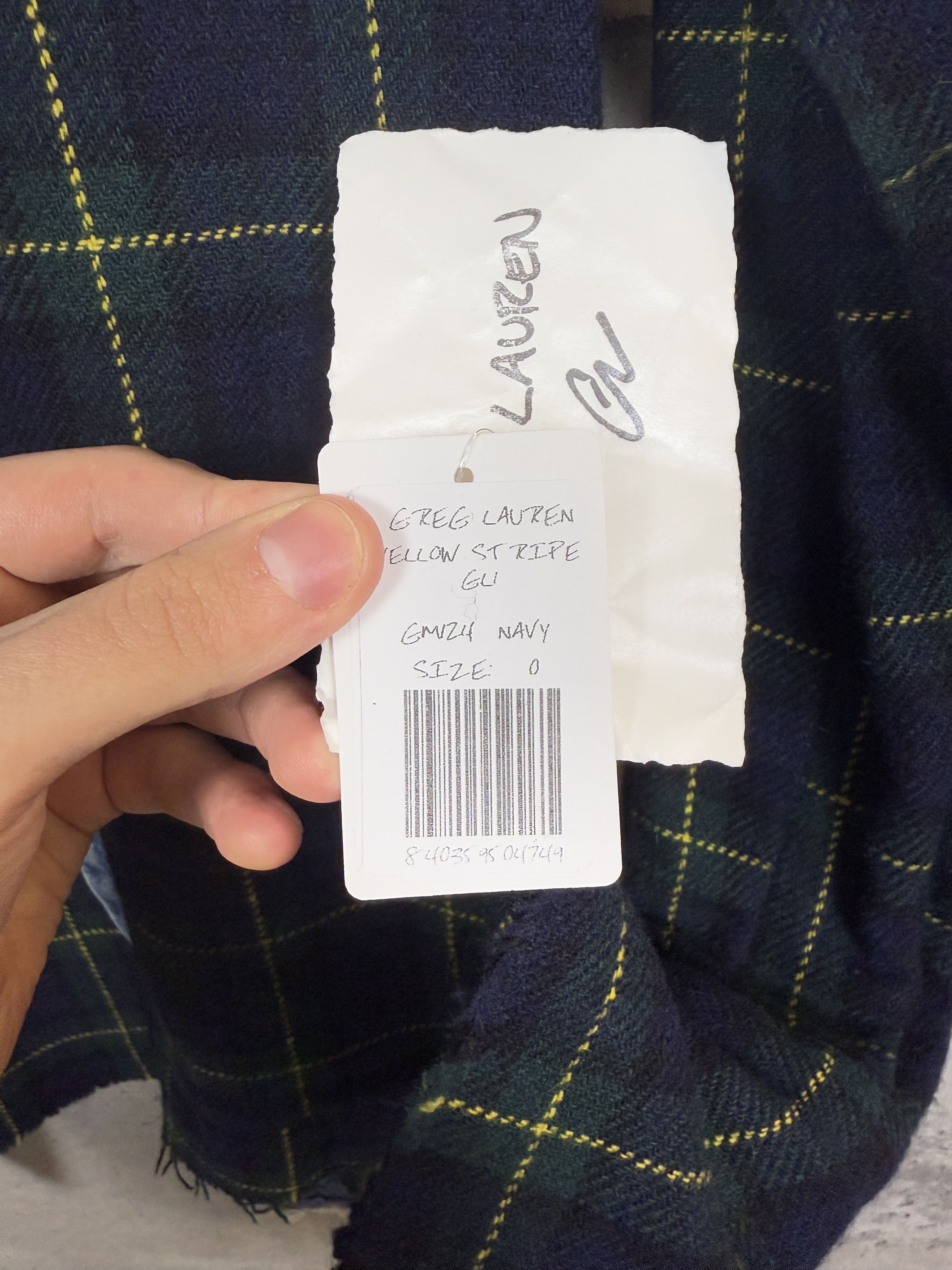 Greg Lauren $1000 Greg Lauren Yellow Stripe GL 1 Kimono Size US XS / EU 42 / 0 - 13 Thumbnail