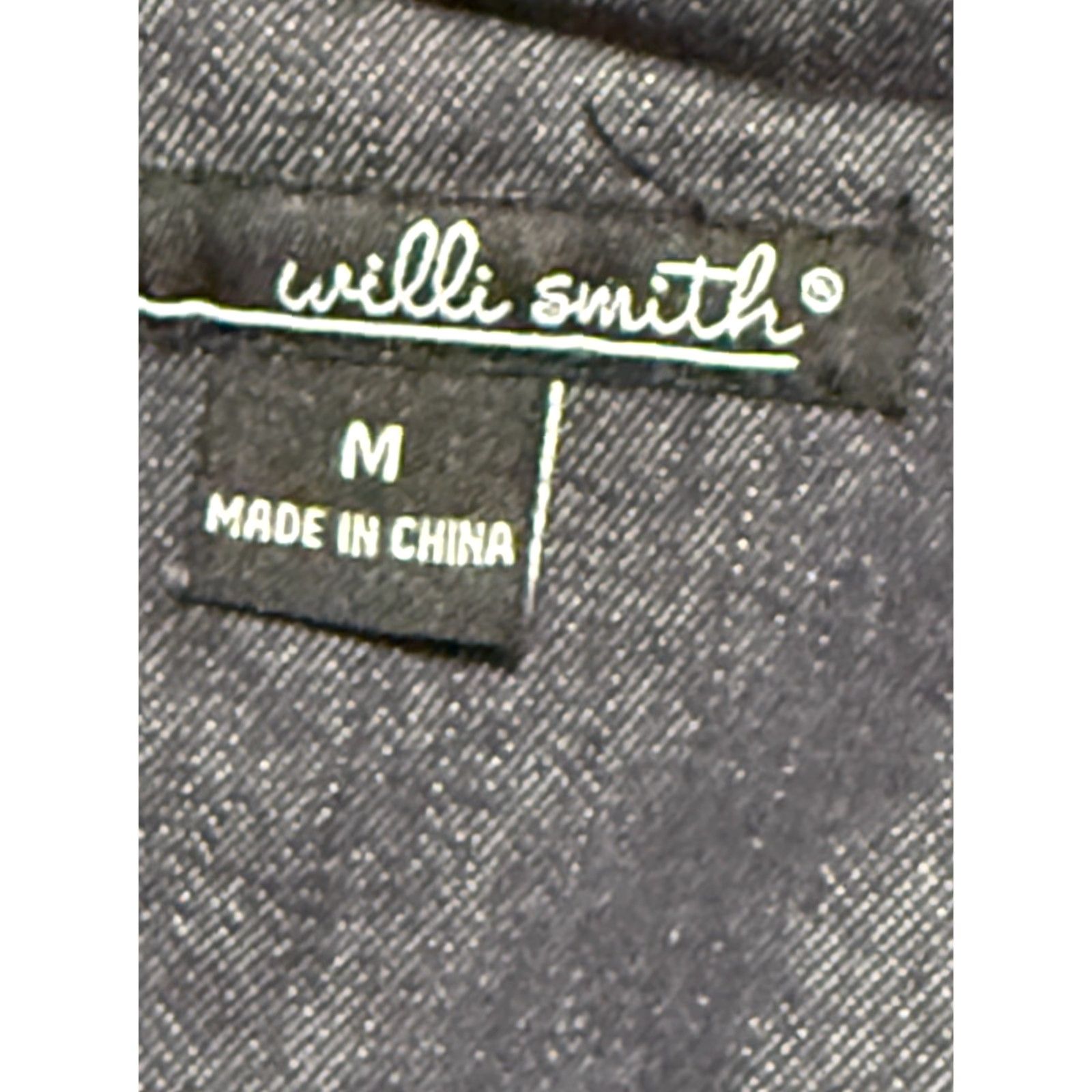 Willi Smith Willi Smith Jacket Women's Medium Dark Blue Denim Full Zip Jacket Jeans, Regular Fit, Cotton, Blue, Casual, 4 Season, Women, Jacket, Full Zip Size 32" / US 10 / IT 46 - 5 Thumbnail