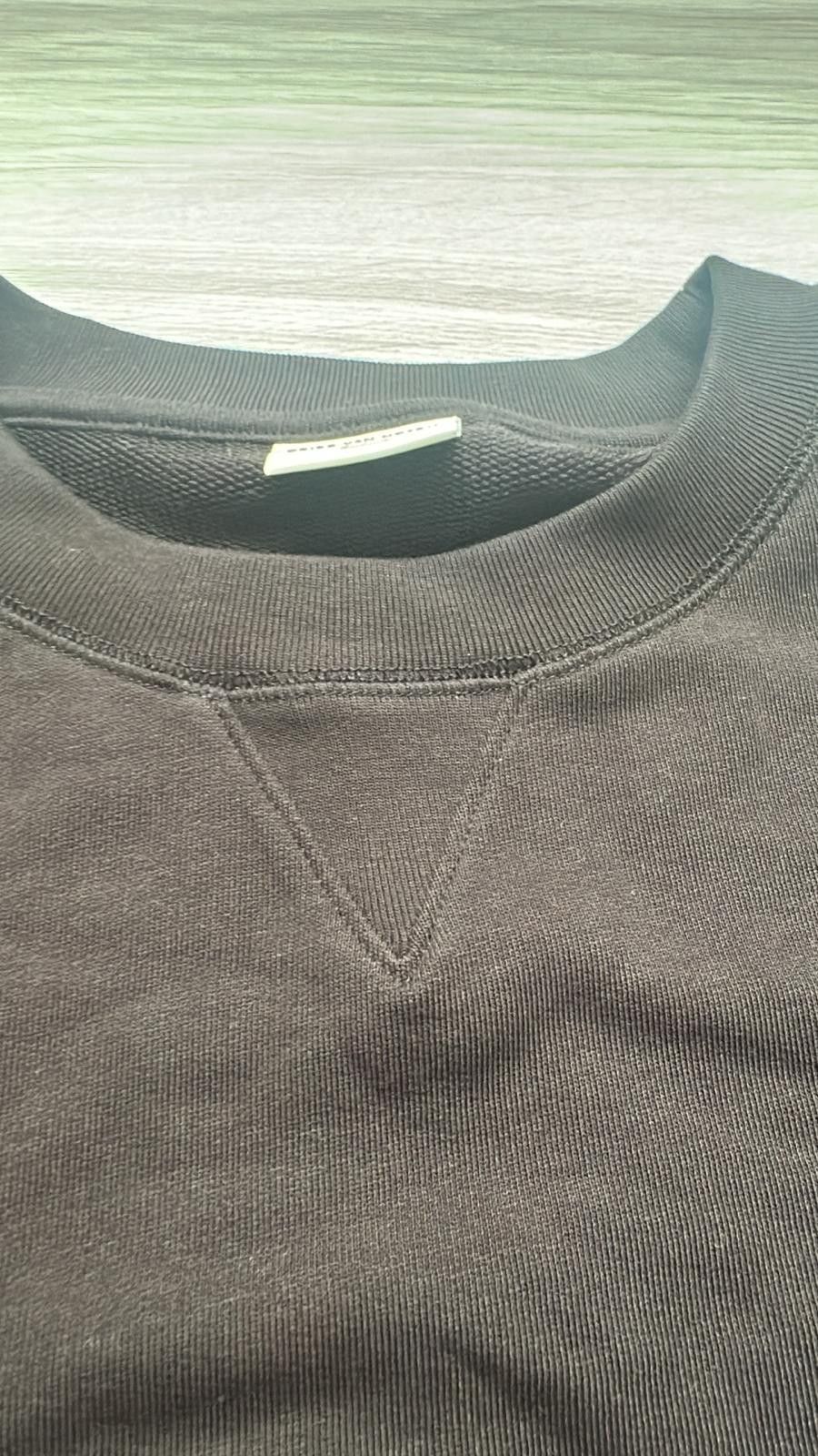 Dries Van Noten Dries Van Noten Black Sweatshirt Medium Size US M / EU 48-50 / 2 - 3 Thumbnail