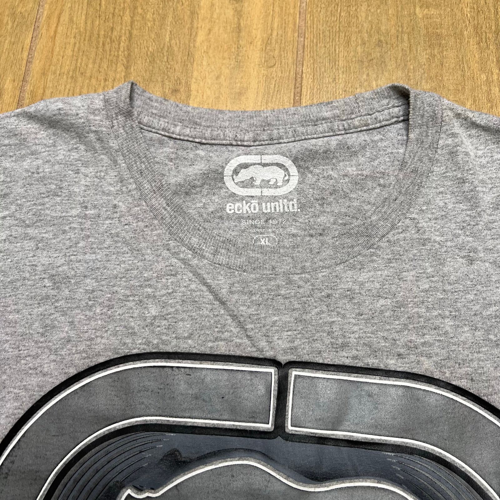 Ecko Unltd. Vintage Ecko Unlimited Gray Short Sleeve T Shirt Sz XL Y2K Size US XL / EU 56 / 4 - 9 Thumbnail