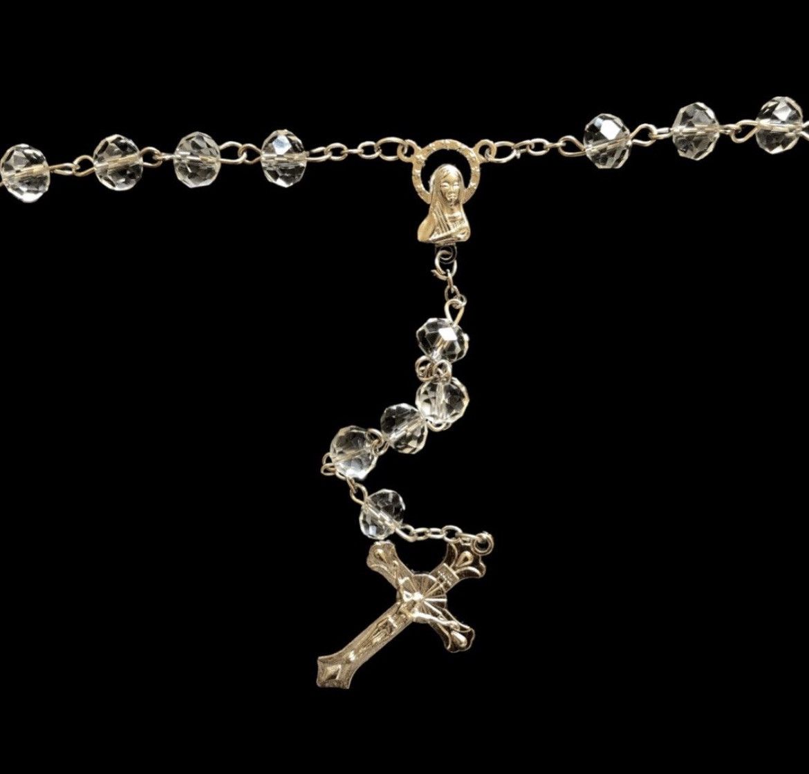 Jewelry Saint Benedict Rosary Necklace Chain Catholic Church Jesus Size ONE SIZE - 3 Thumbnail
