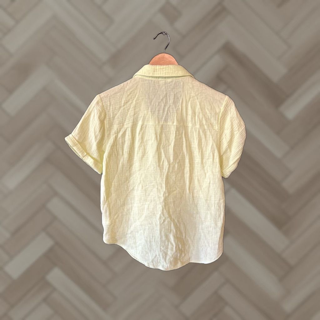 Lucky Brand Lucky Brand Womens Button-Up Shirt XS Green Short Sleeve Size XS / US 0-2 / IT 36-38 - 1 Thumbnail