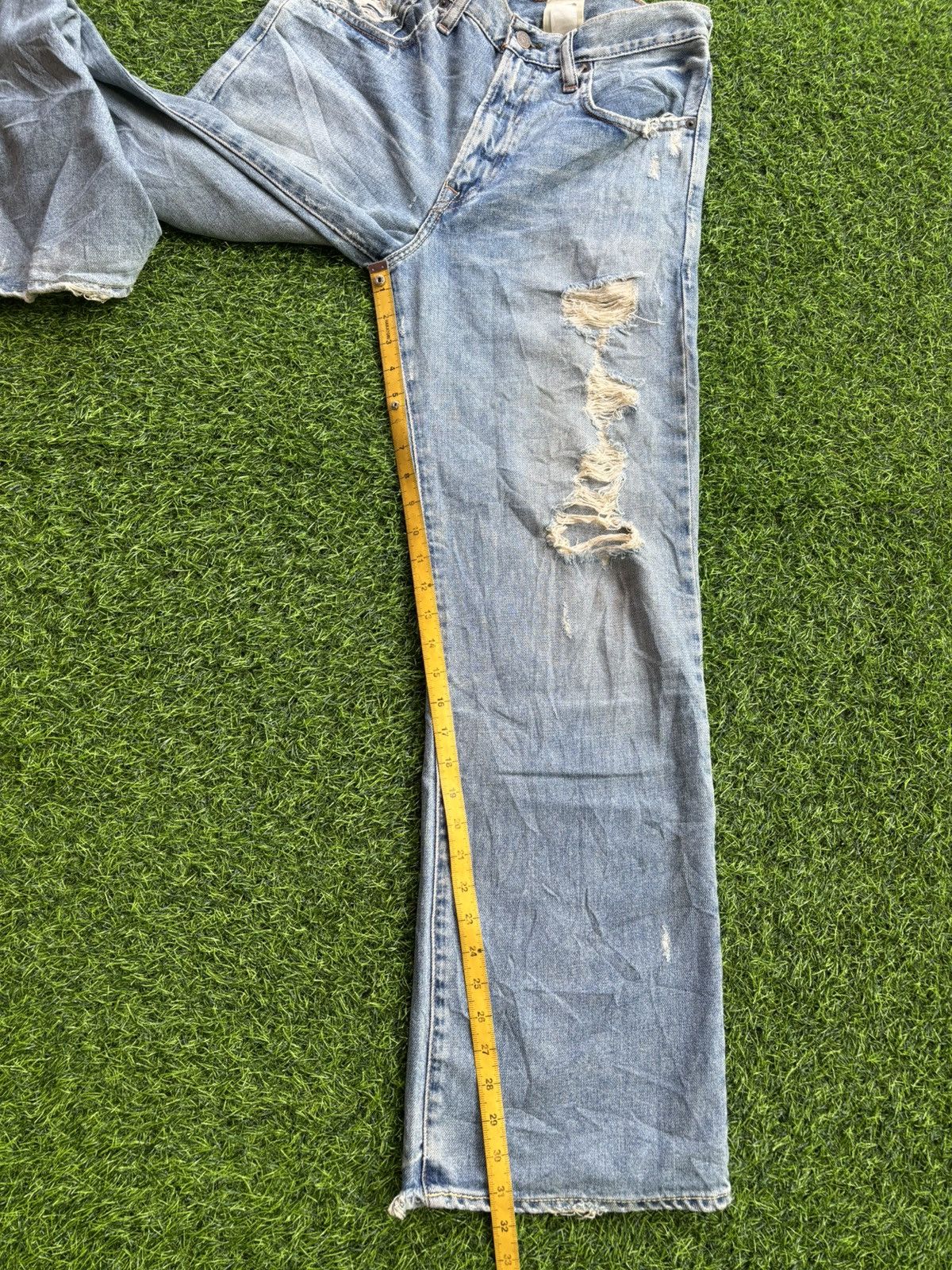 Hysteric Glamour Bootcut Abercrombie Distressed Denim Ifsixwasnine Style Size US 31 - 17 Thumbnail
