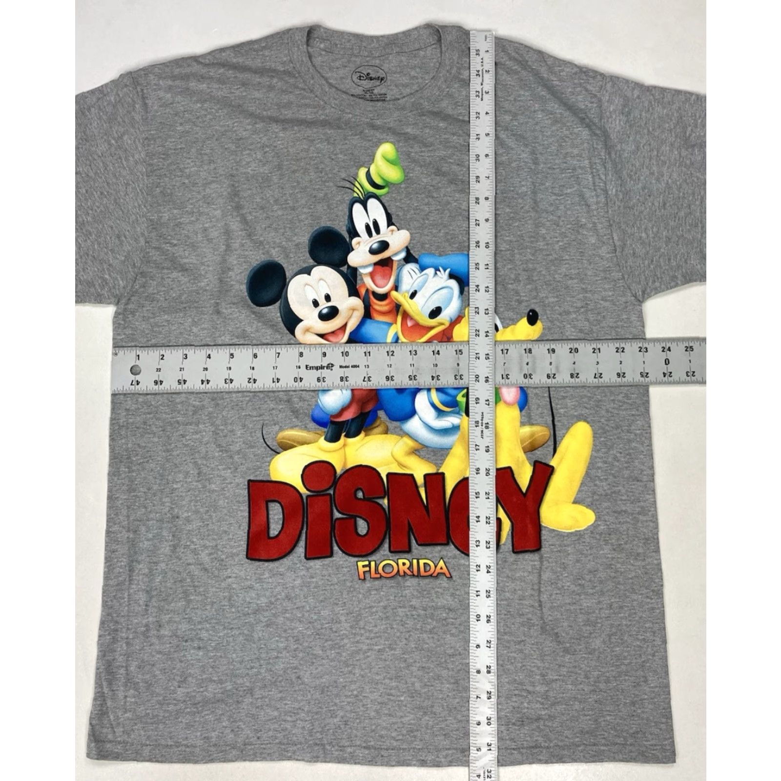 Disney VINTAGE Disney Mickey Mouse And Friends Graphic T-shirt Men XL Gray Short Sleeve Size US XL / EU 56 / 4 - 5 Thumbnail