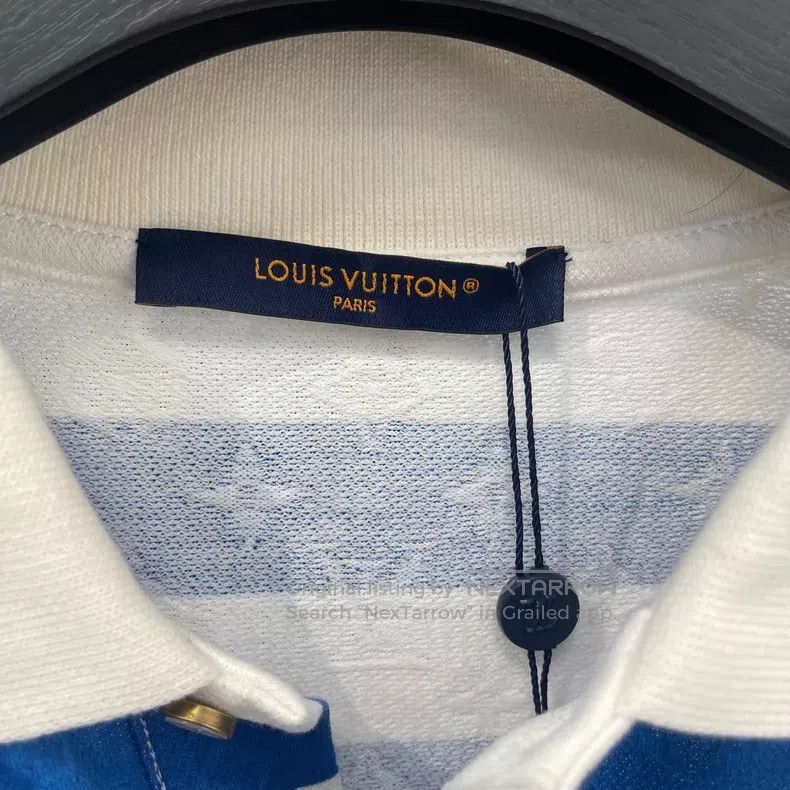 Louis Vuitton Louis Vuitton SS25 blue patchwork polo shirt Size US M / EU 48-50 / 2 - 4 Thumbnail