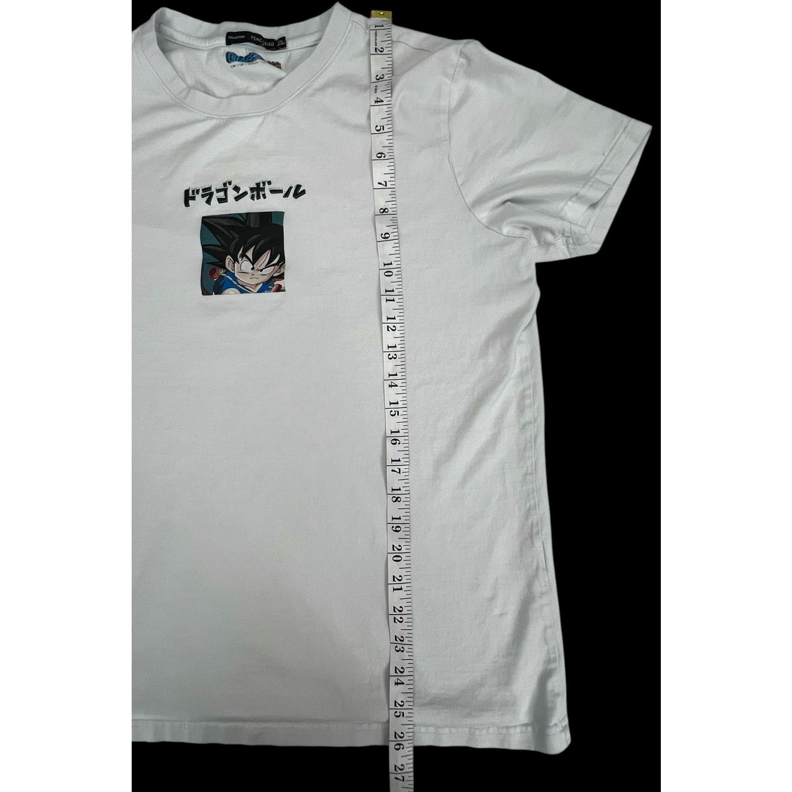 Other Dragon Ball x Peacebird White Tee 2XL | Goku Rare T-Shirt Size US XL / EU 56 / 4 - 15 Thumbnail