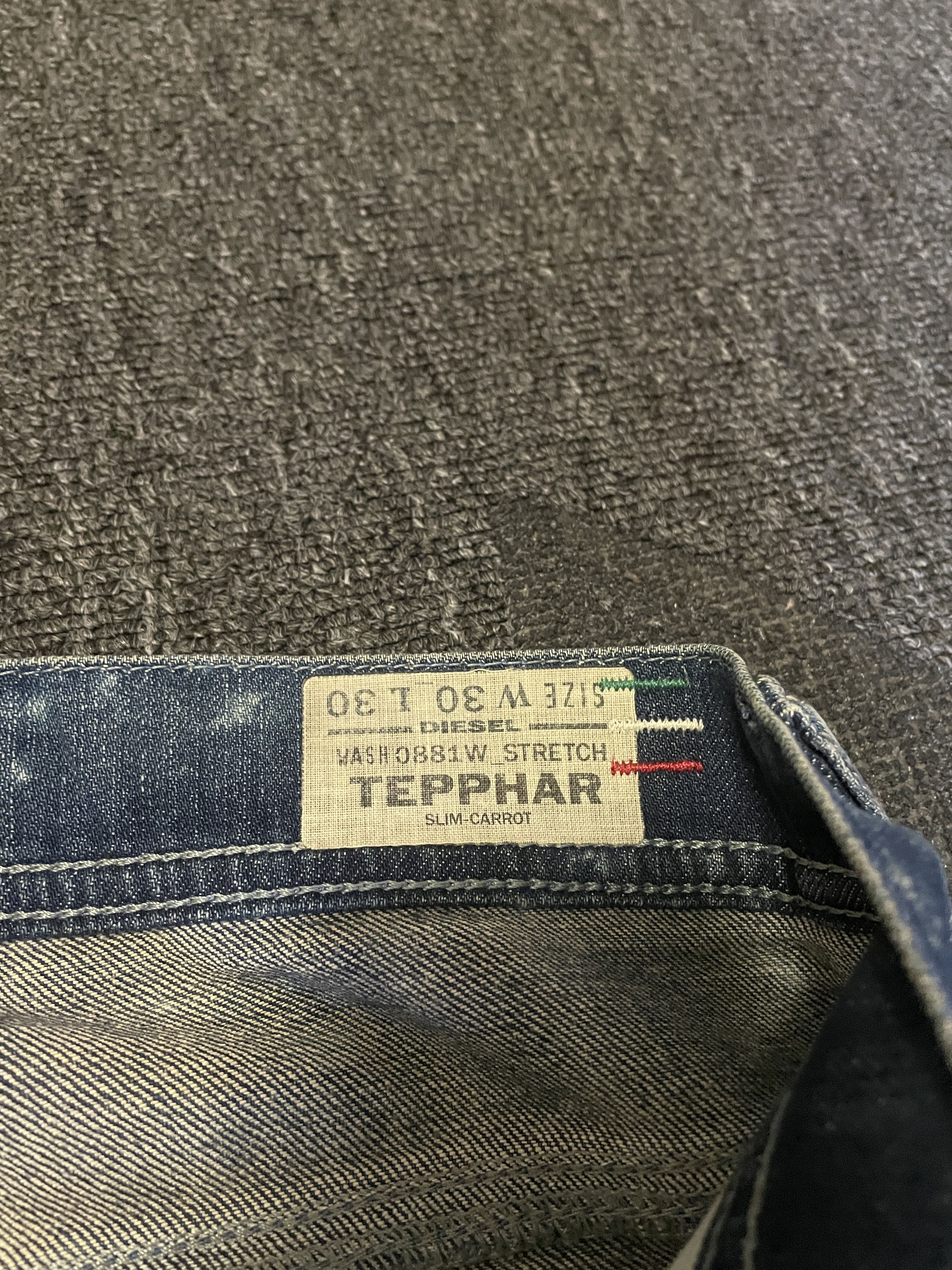 Diesel Diesel men's 0881w jeans size 30 Size US 30 / EU 46 - 7 Thumbnail