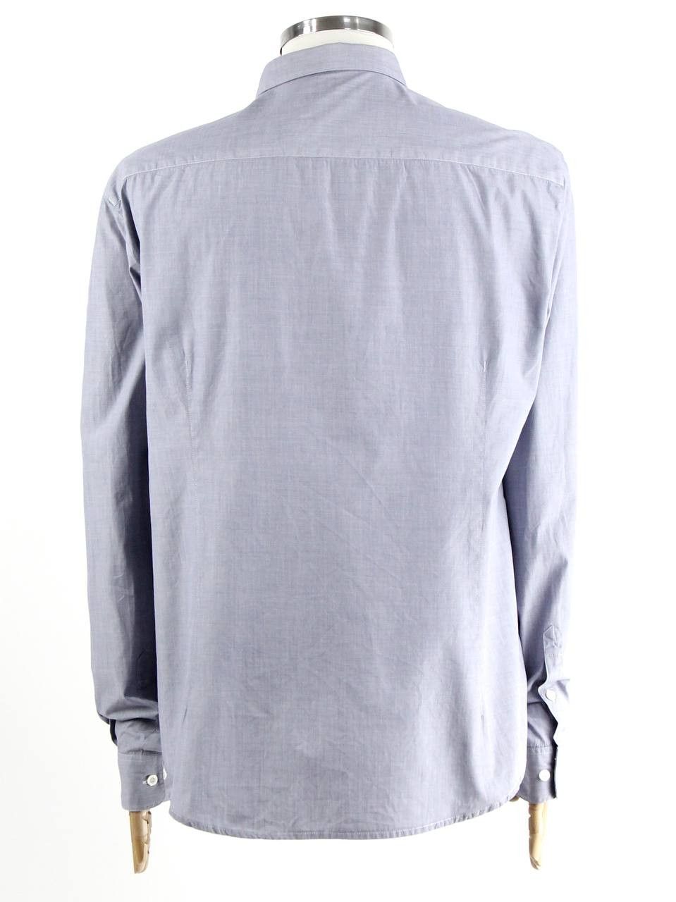 Armani ARMANI JEANS Cotton shirt with logo Size US XXL / EU 58 / 5 - 3 Thumbnail