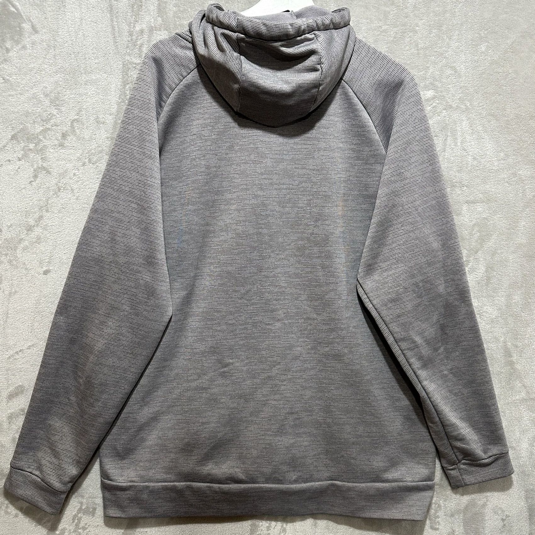 Nike Nike Dri-Fit Fleece Hoodie Full Zip Raglan Sleeve Logo Mens XL Gray Sportswear Sweatshirt Size US XL / EU 56 / 4 - 2 Thumbnail