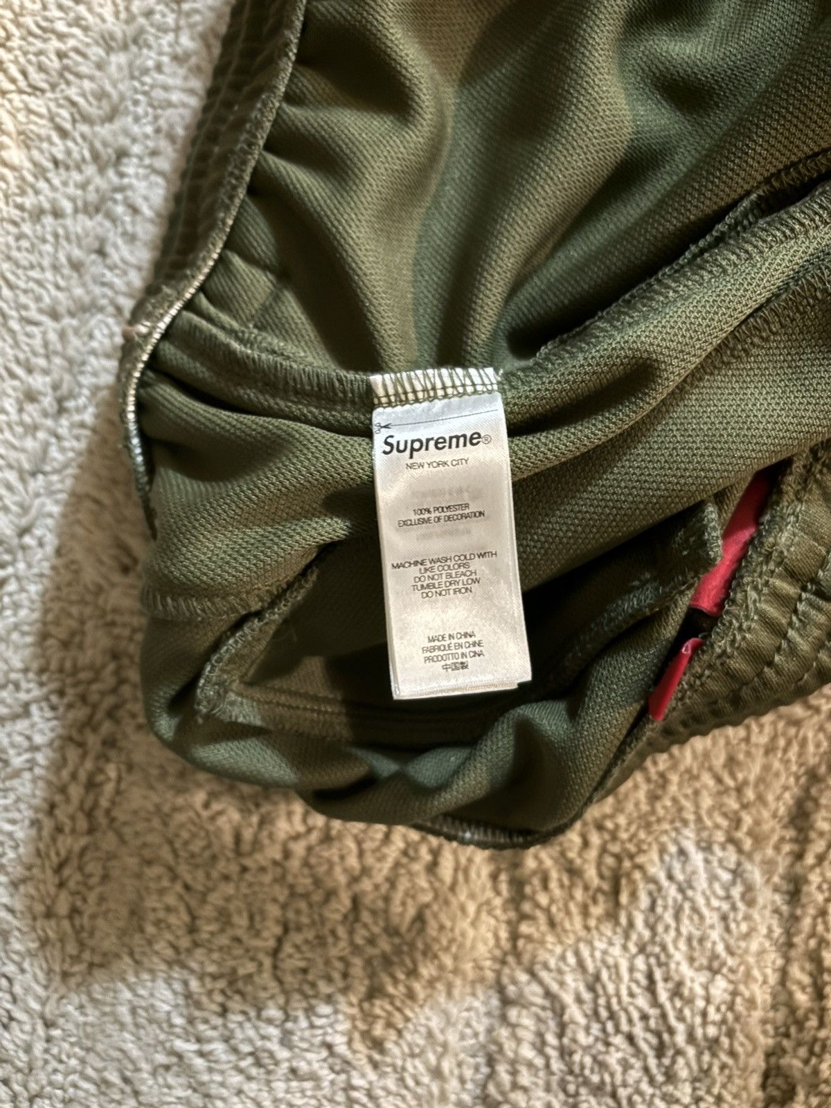 Supreme Supreme Tricot Track Pant 'Olive' - SS24P21 OLIVE Size US 30 / EU 46 - 8 Thumbnail