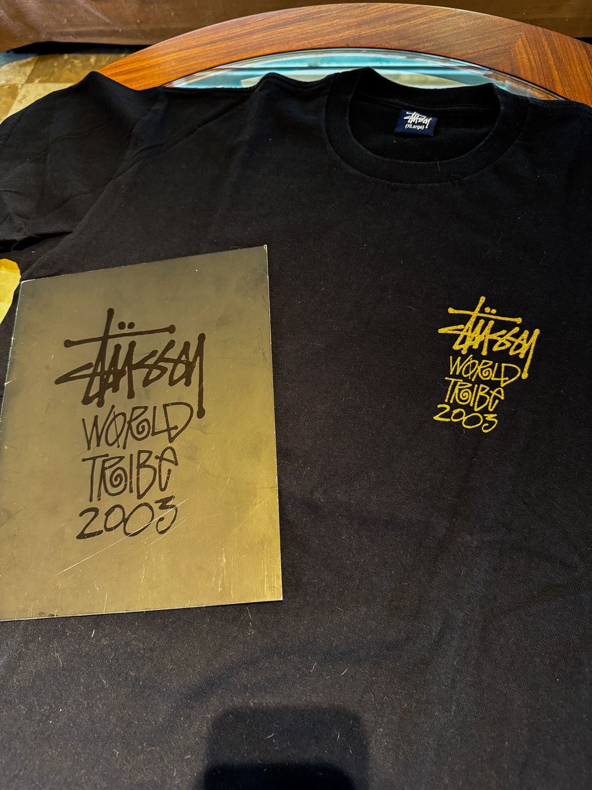 Streetwear × Stussy Stüssy Tribe 2003 Friends & Family Tshirt + 