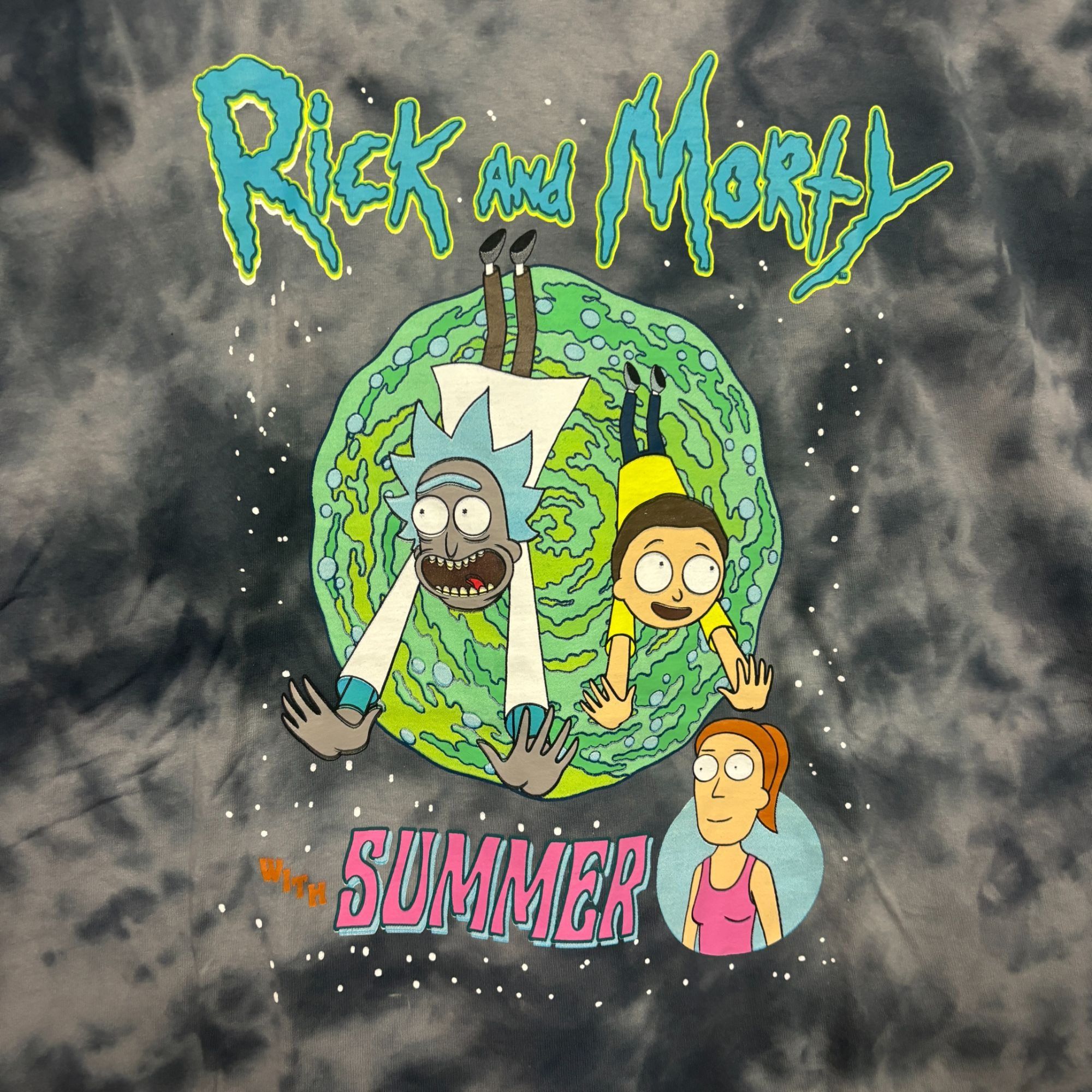 Ripple Junction Rick and Morty With Summer tie dye tshirt size 3XL Size US XXL / EU 58 / 5 - 2 Thumbnail