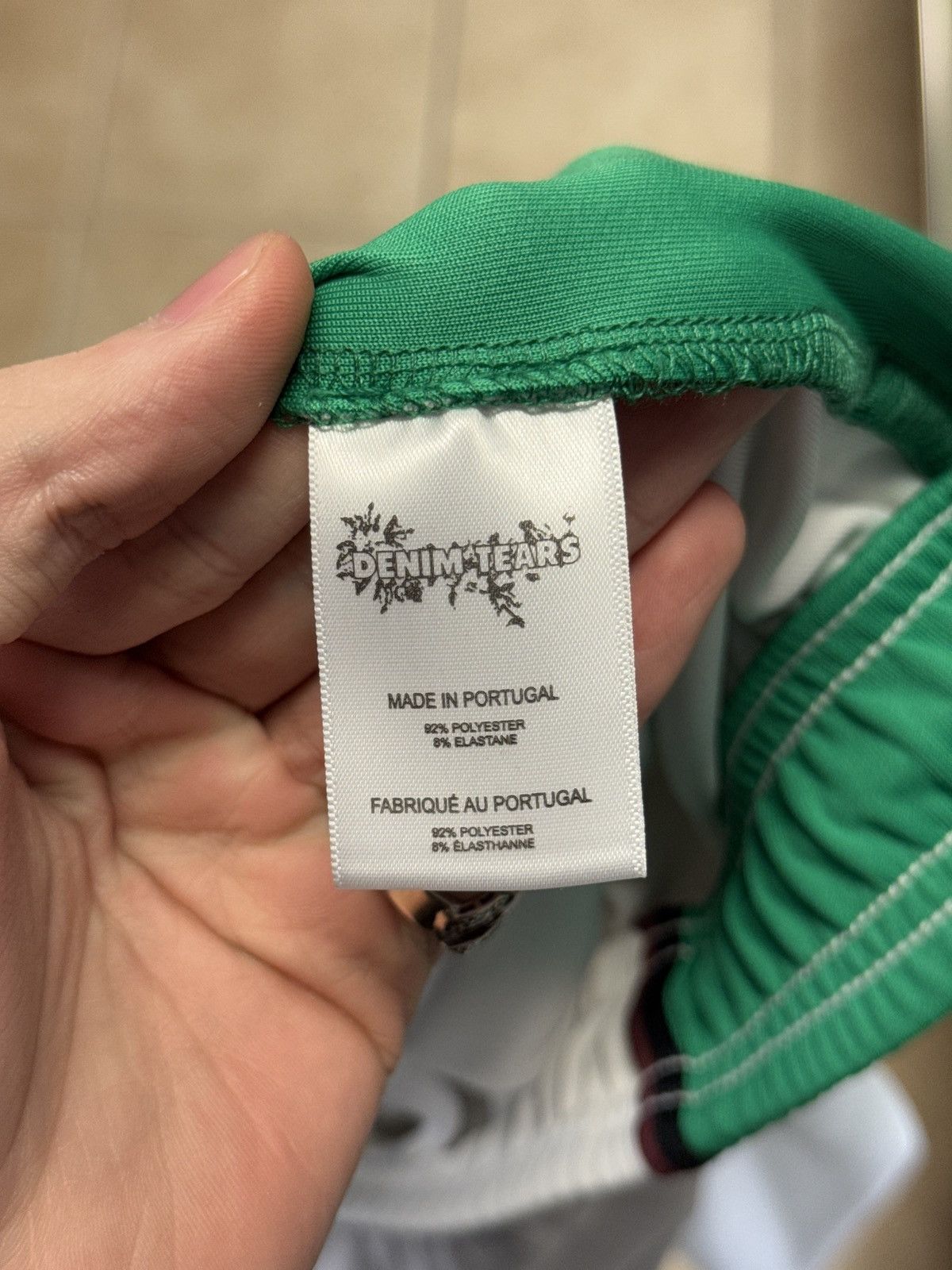 DENIM TEARS Denim Tears Green White Track Pants Size S (NEW) Size US 30 / EU 46 - 14 Thumbnail