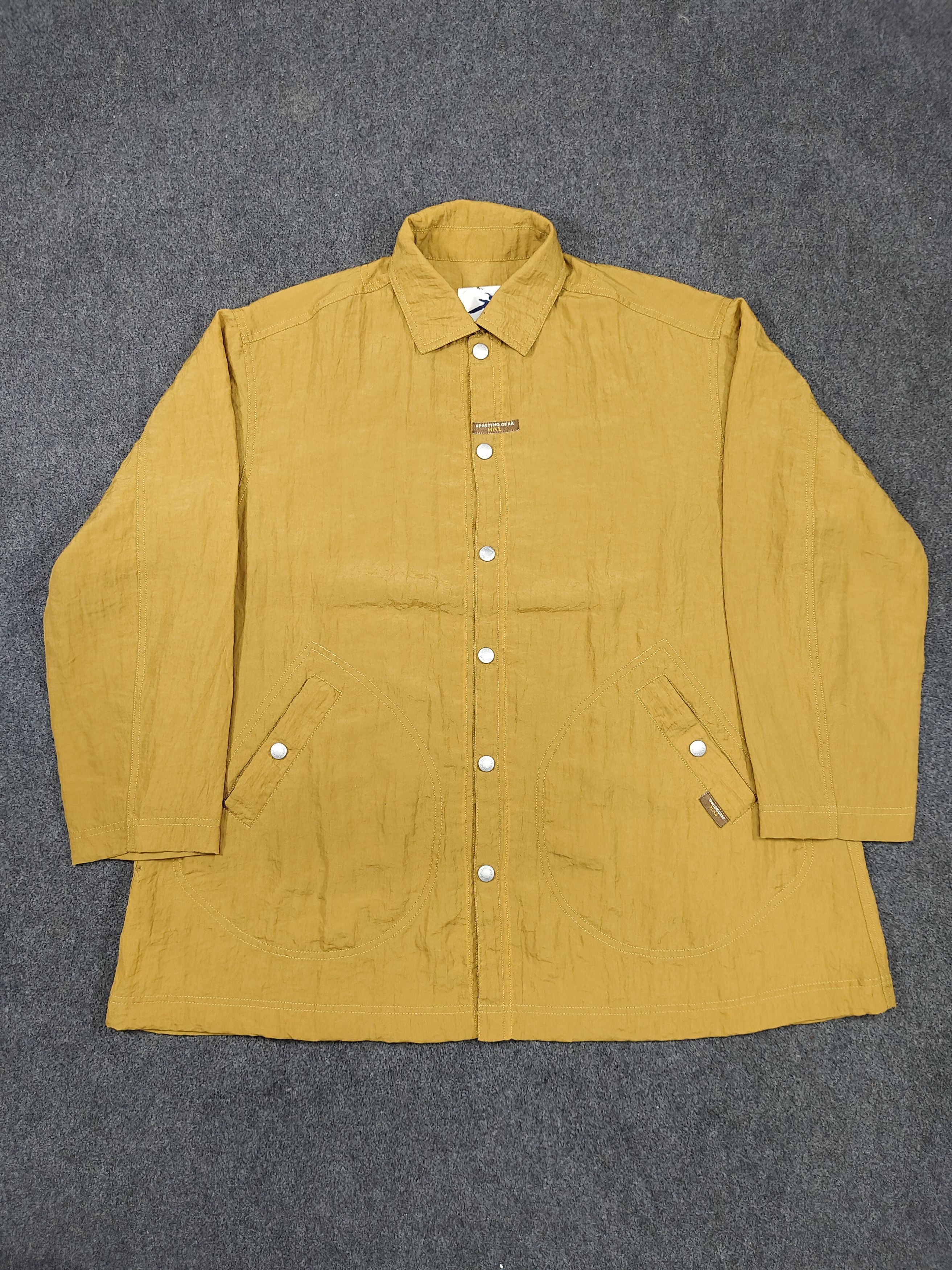Hai Sporting Gear 90s HAI Sporting Gear🇯🇵 Archive Spellout Logo Nylon Jacket Size US L / EU 52-54 / 3 - 3 Thumbnail