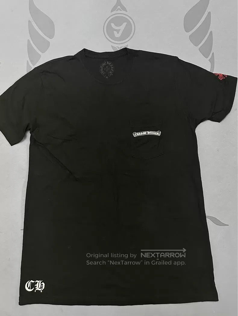 Chrome Hearts CHROME HEARTS Size XL Roll-up black T-shirt Size US XL / EU 56 / 4 - 2 Thumbnail