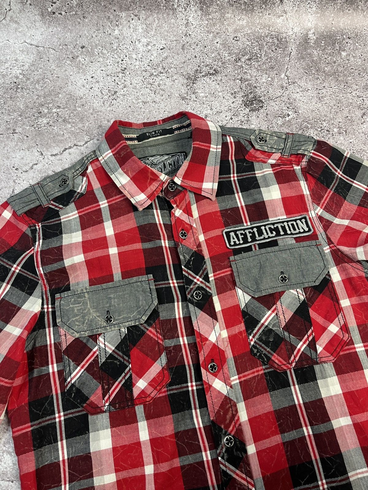 Affliction Limited Edition American Customs Motors California Shirt Size US S / EU 44-46 / 1 - 3 Thumbnail