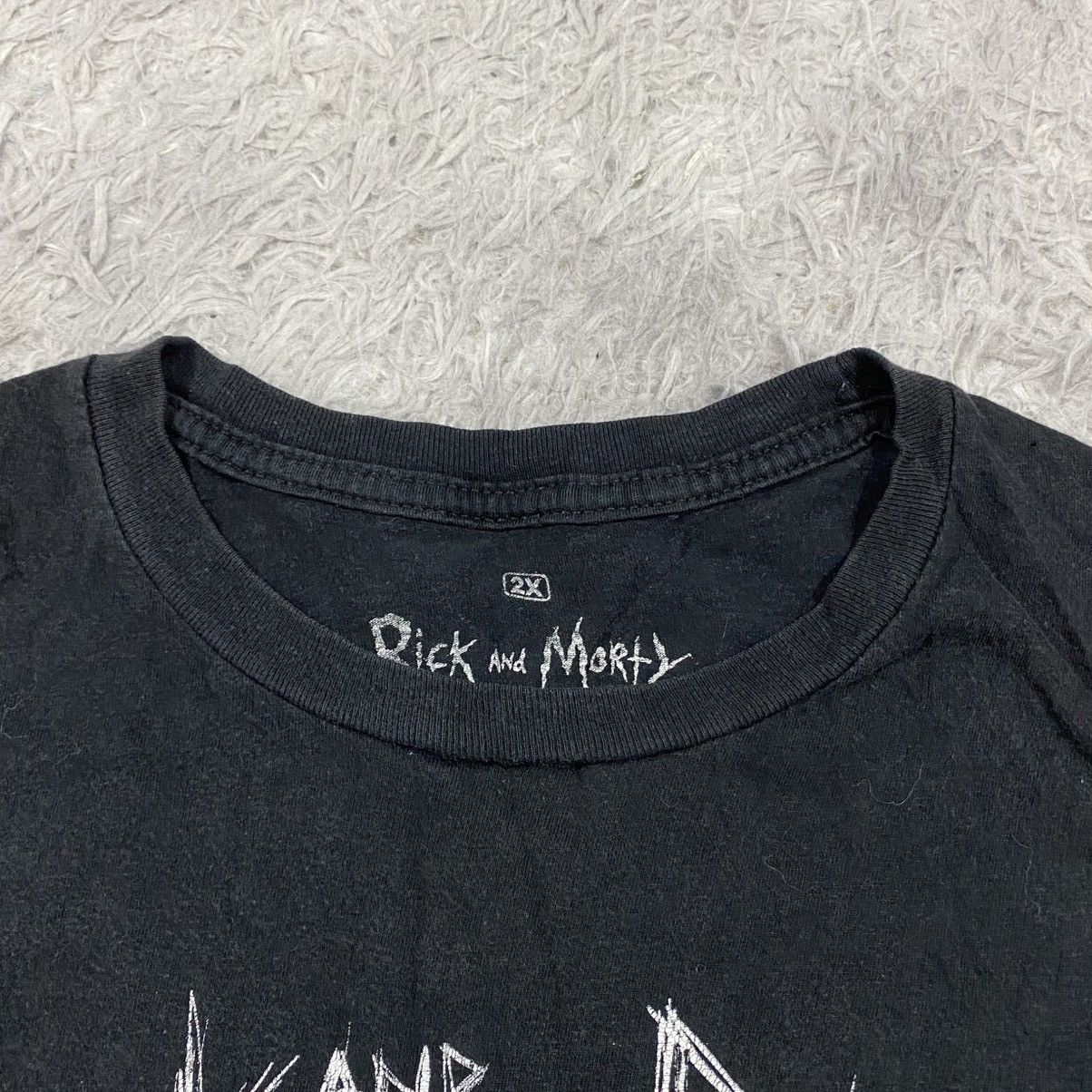 Cartoon Network × Vintage Distressed rick and morty Size US XL / EU 56 / 4 - 6 Thumbnail