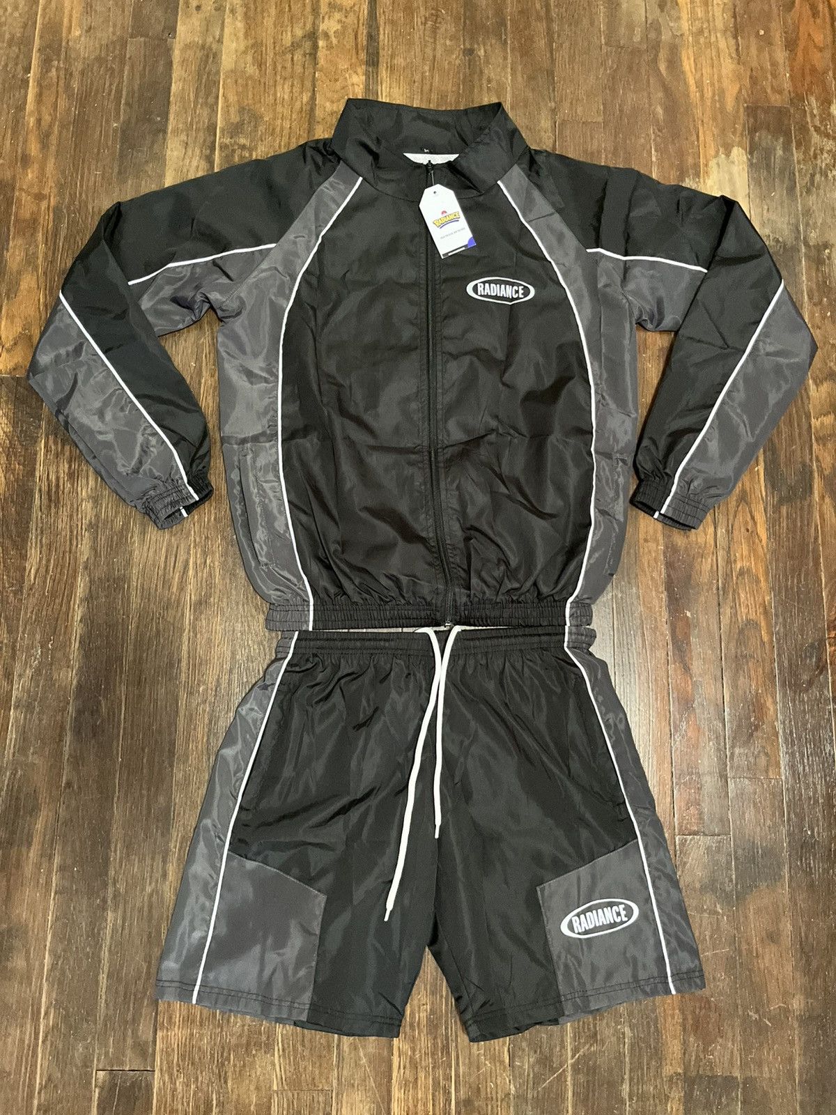 Nike y2k radiance windbreaker set black gray men’s large Size M / US 6-8 / IT 42-44 - 11 Thumbnail