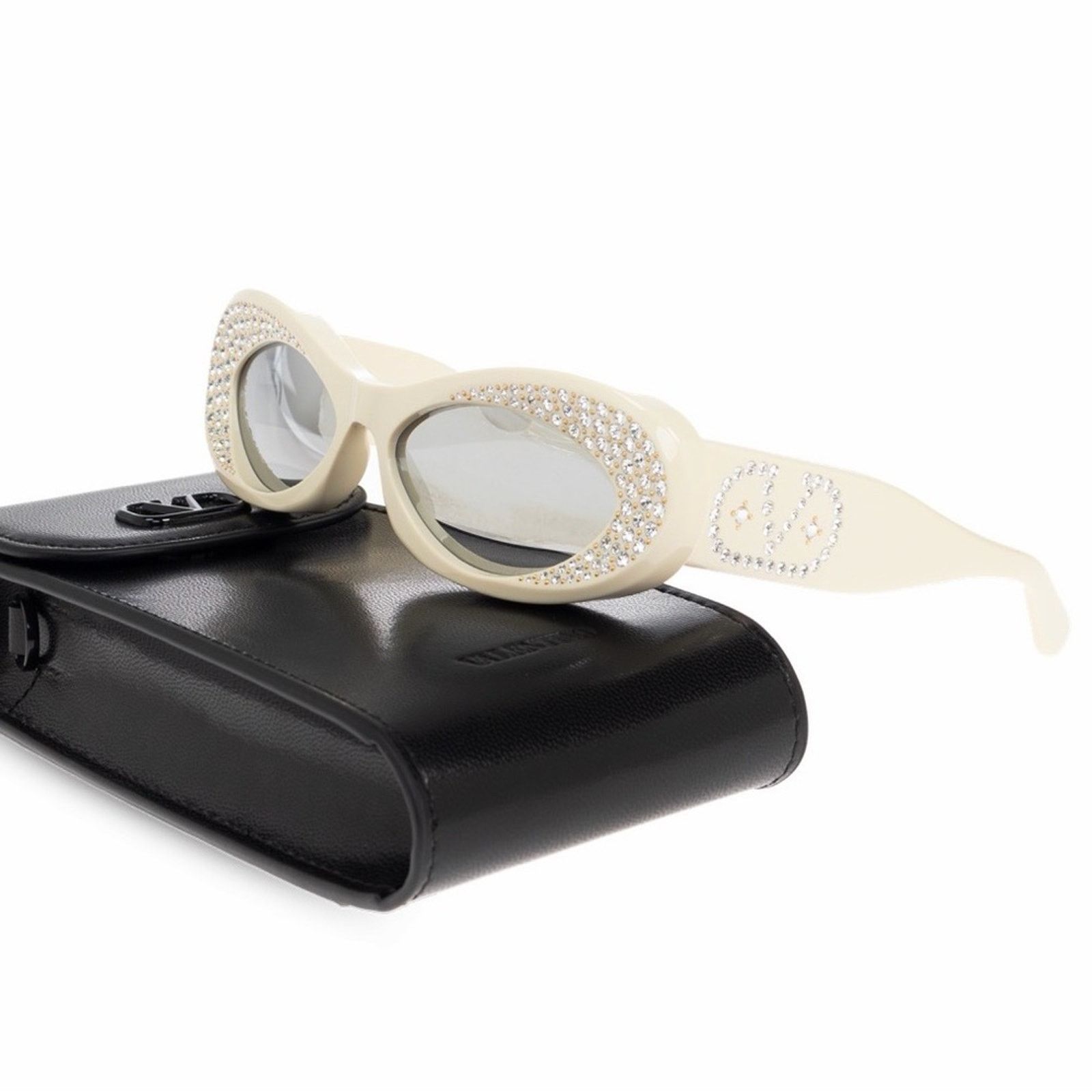 Valentino New! Valentino VLS 178E Sunglasses with Crystals, Authentic Size ONE SIZE - 9 Thumbnail