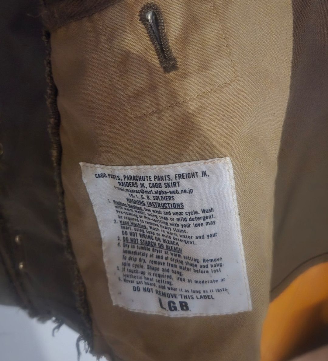 Le Grande Bleu (L.G.B.) Lgb parachute soldier pilot jacket size 1 Size US S / EU 44-46 / 1 - 4 Thumbnail
