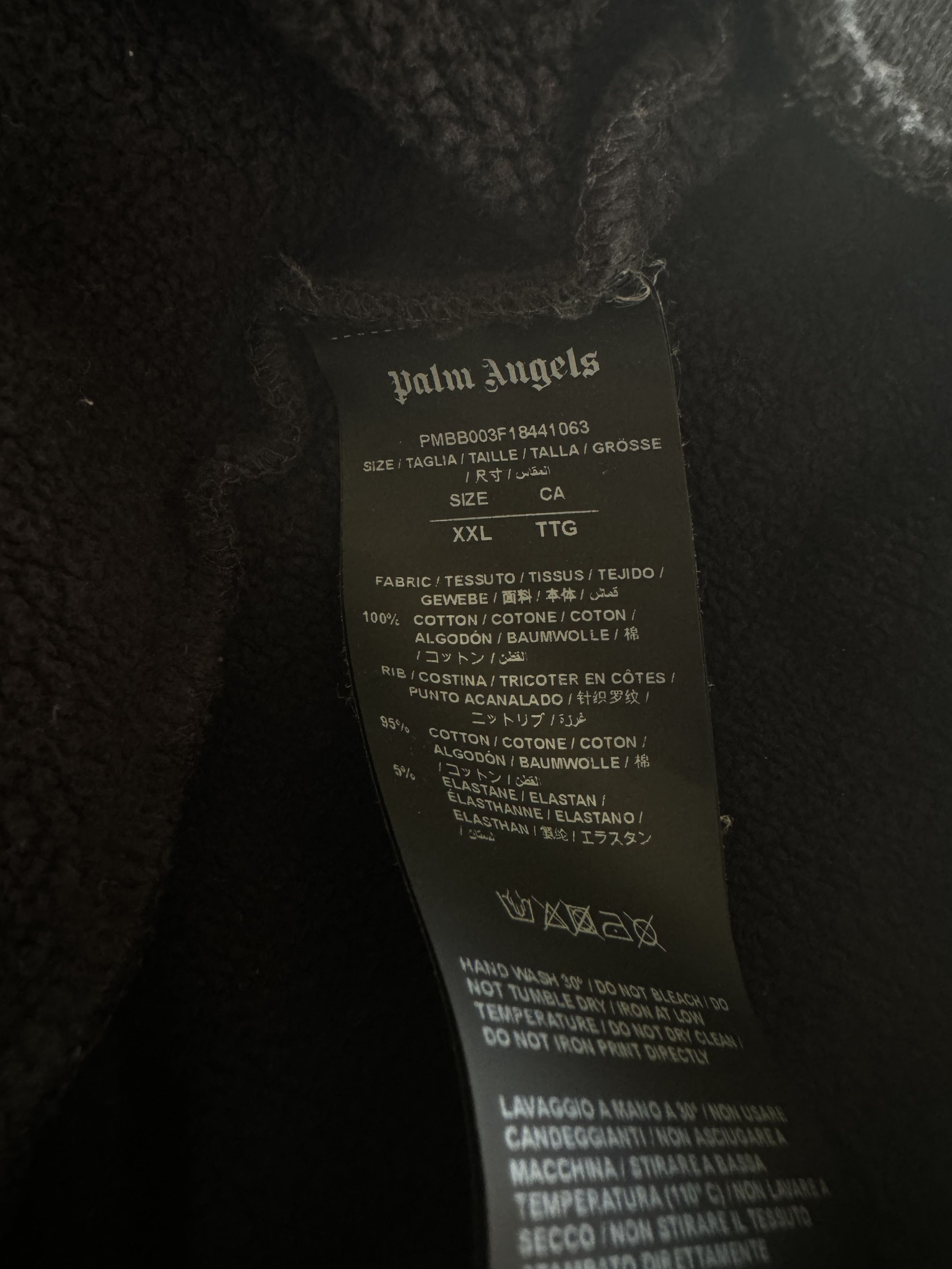 Palm Angels Palm Angels Die Punk Hoodie (Playboy Carti) Size US XXL / EU 58 / 5 - 9 Thumbnail