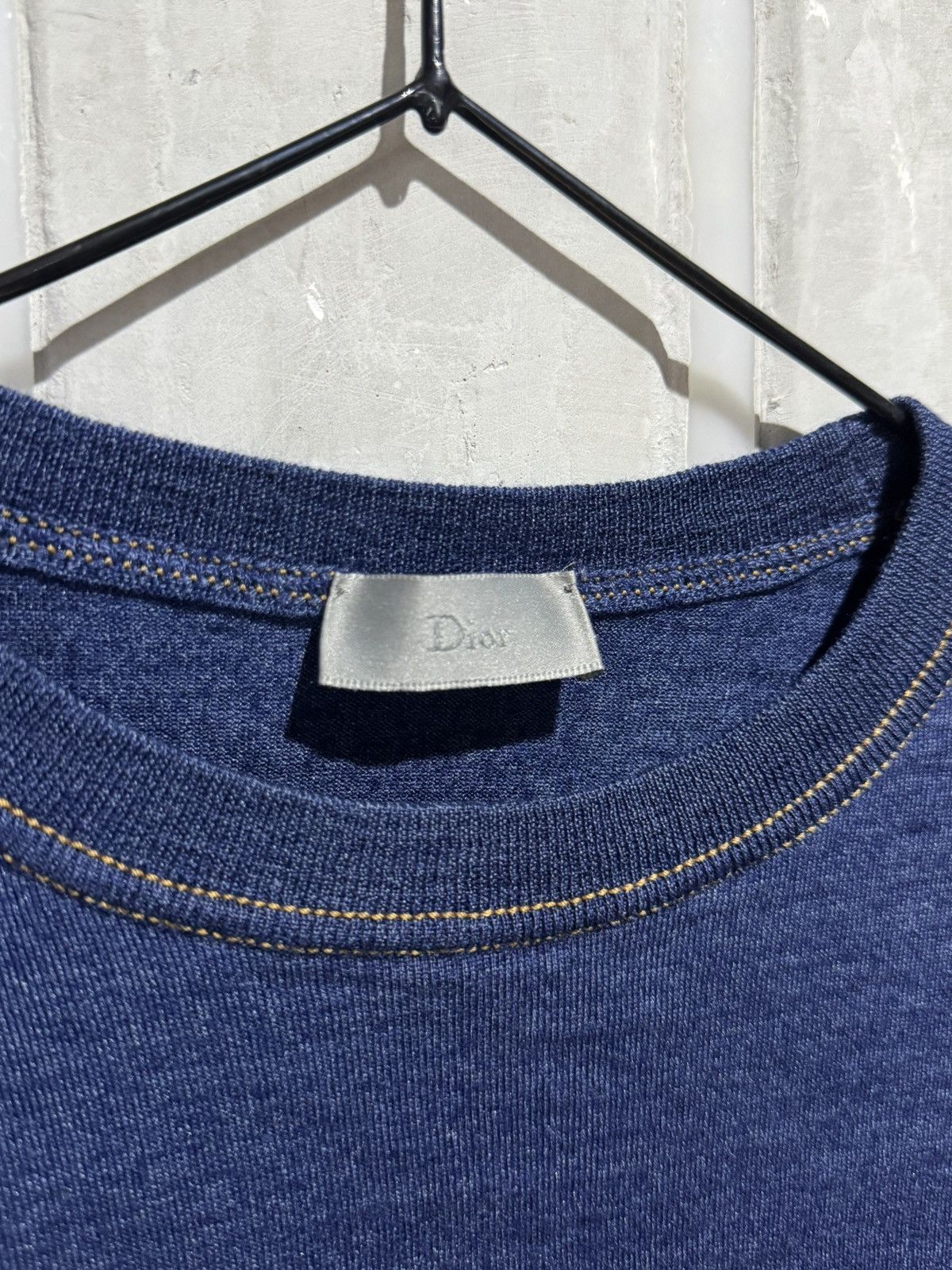Dior AW 2008 Dior Homme Kris Van Assche Virgin Wool Knit Crewneck Size US S / EU 44-46 / 1 - 5 Thumbnail